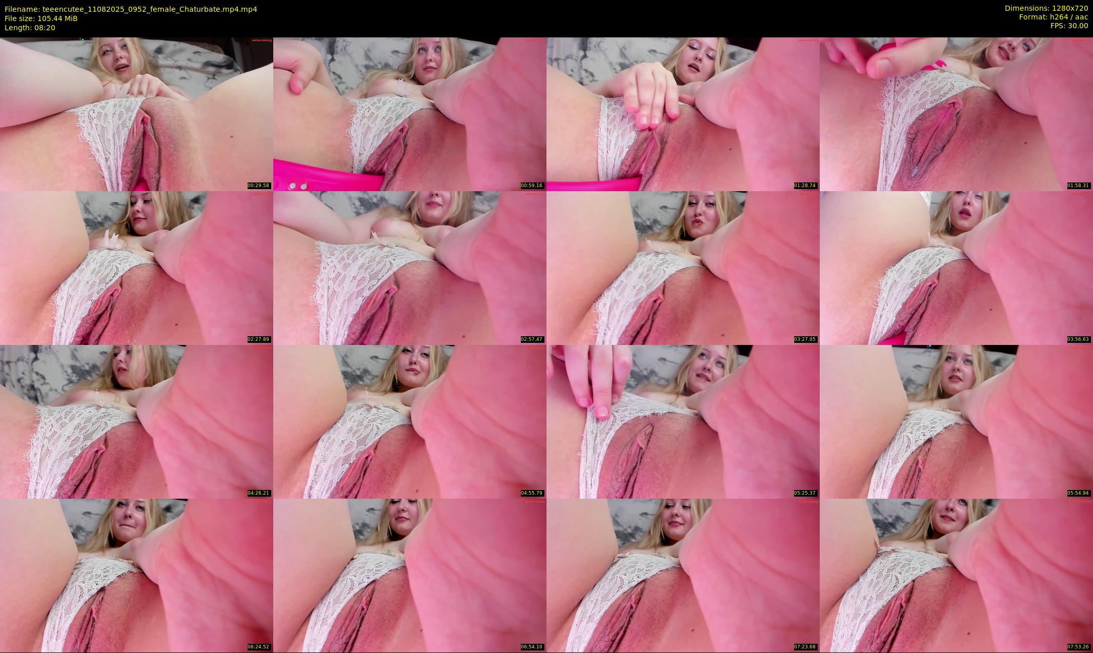 teeencutee — 9 minute Chaturbate female cam show recording, 720p, Aug 11, 2025