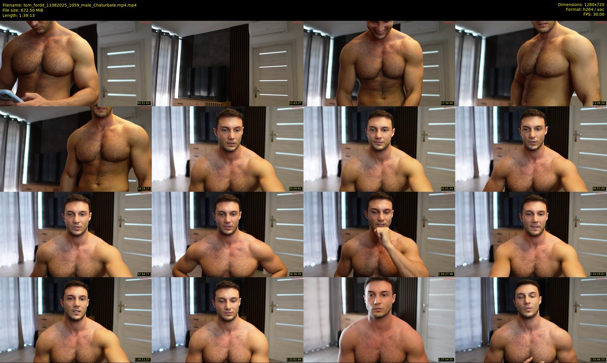 tom_fordd — 100 minute Chaturbate male cam show recording, 720p, Aug 11, 2025