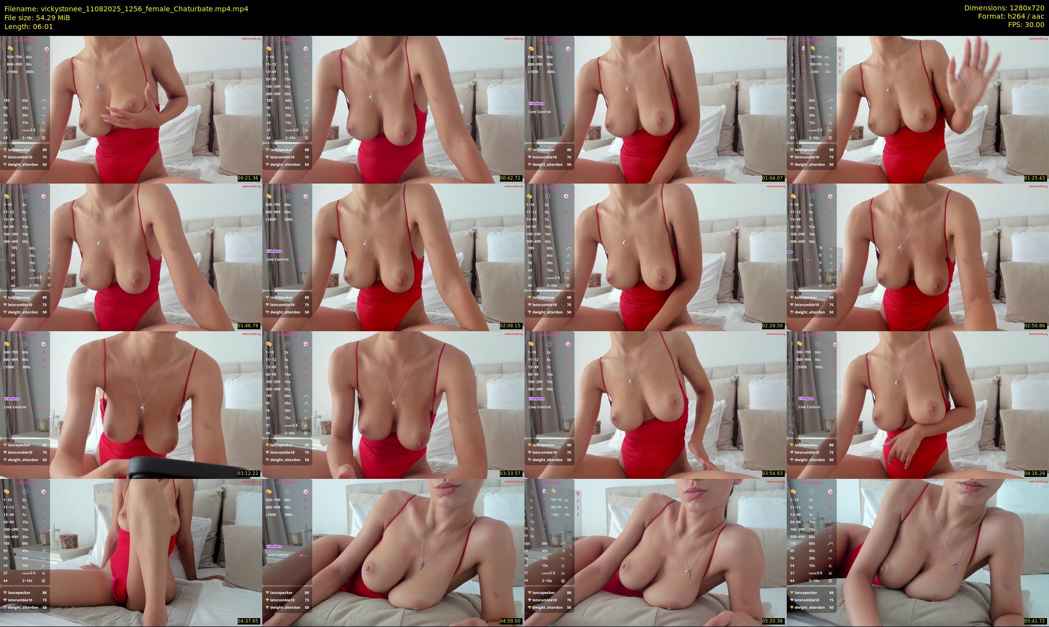 vickystonee — 7 minute Chaturbate female cam show recording, 720p, Aug 11, 2025