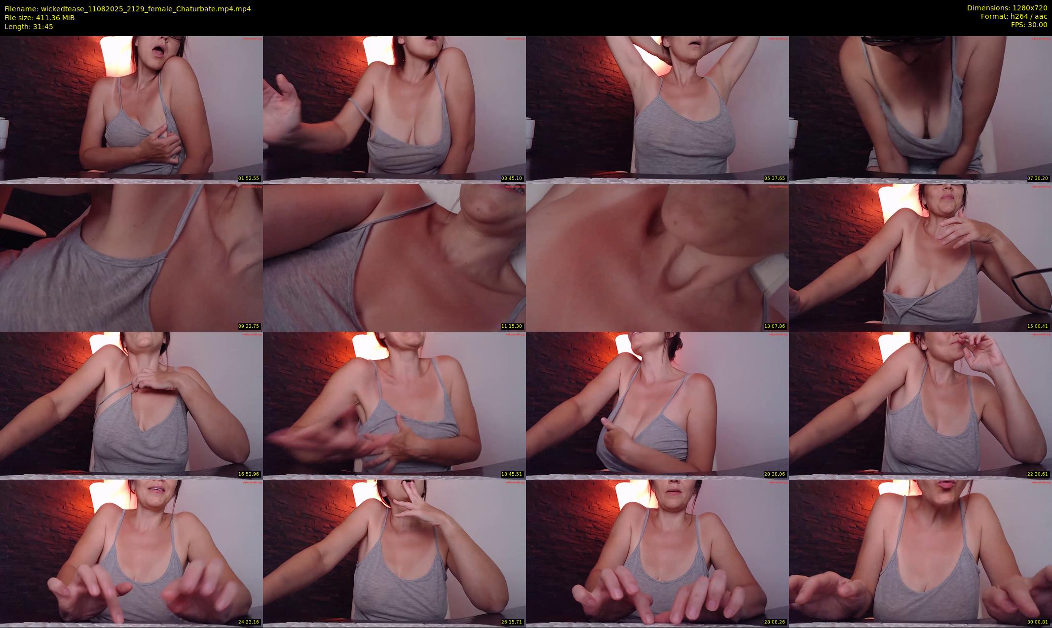 wickedtease — 32 minute Chaturbate female cam show recording, 720p, Aug 11, 2025