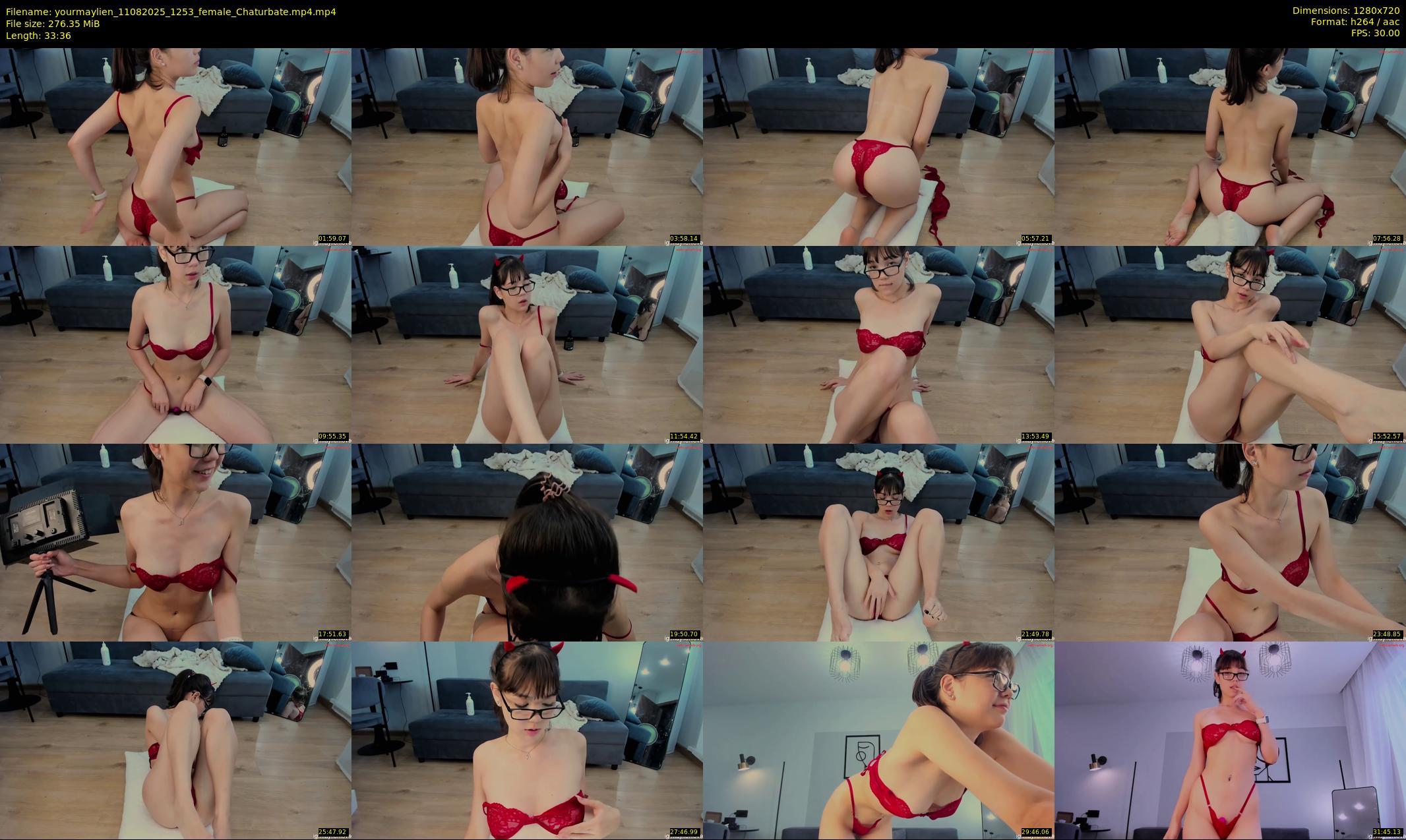 yourmaylien — 34 minute Chaturbate female cam show recording, 720p, Aug 11, 2025