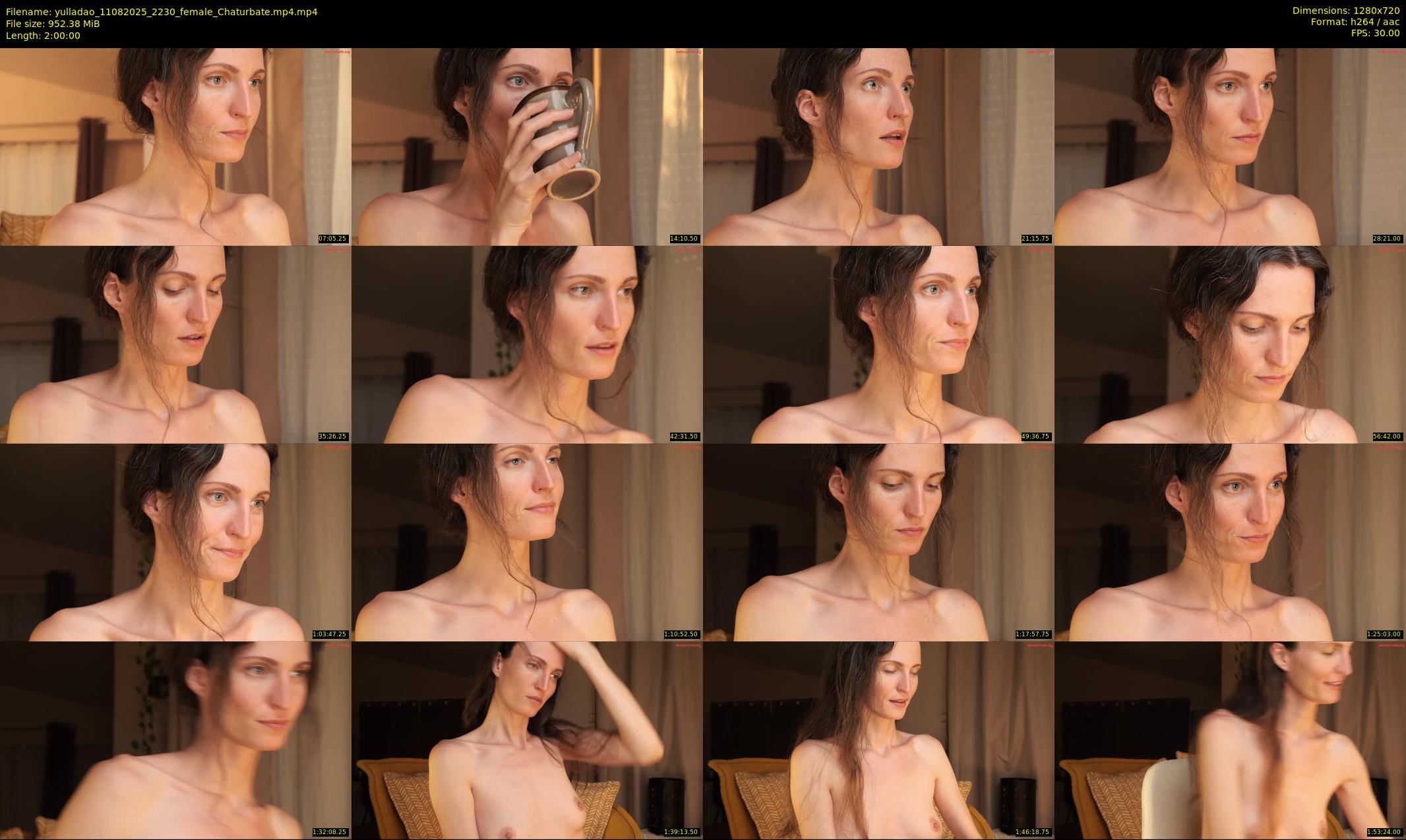yulladao — 120 minute Chaturbate female cam show recording, 720p, Aug 11, 2025