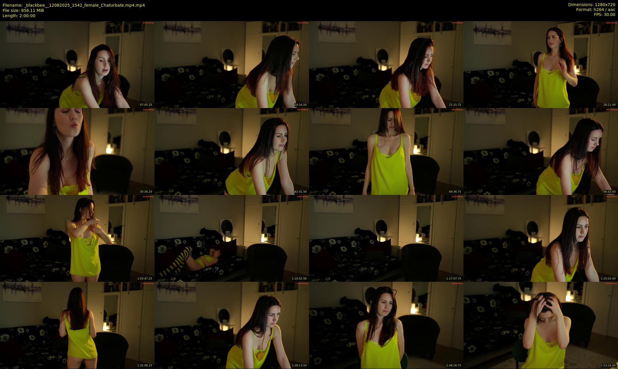 _blackbee_ — 120 minute Chaturbate female cam show recording, 720p, Aug 12, 2025