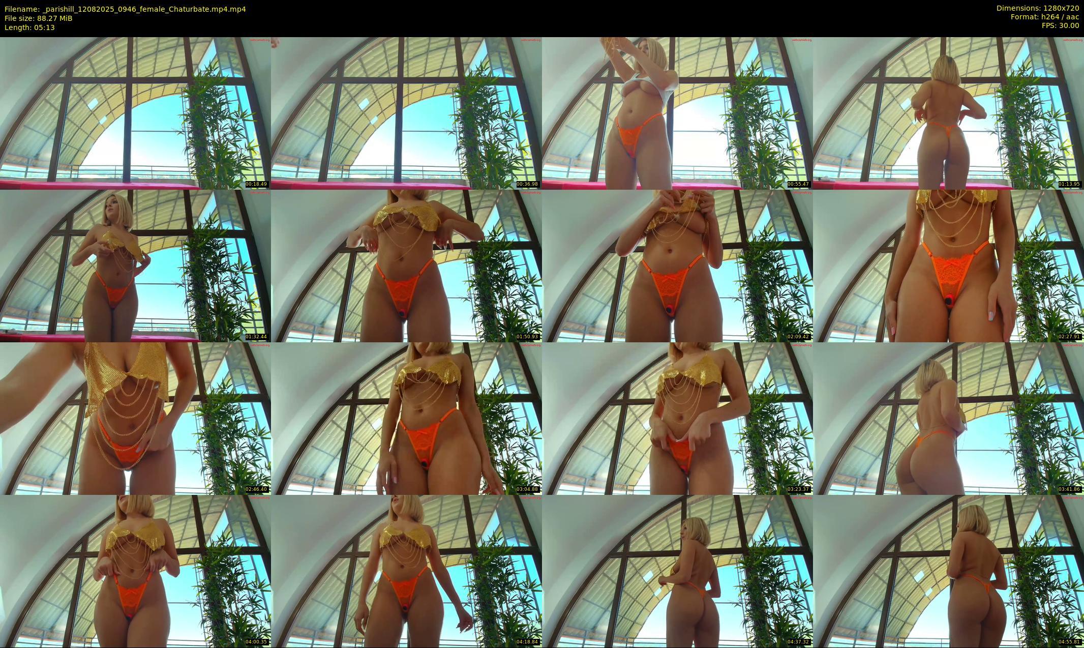 _parishill — 6 minute Chaturbate female cam show recording, 720p, Aug 12, 2025