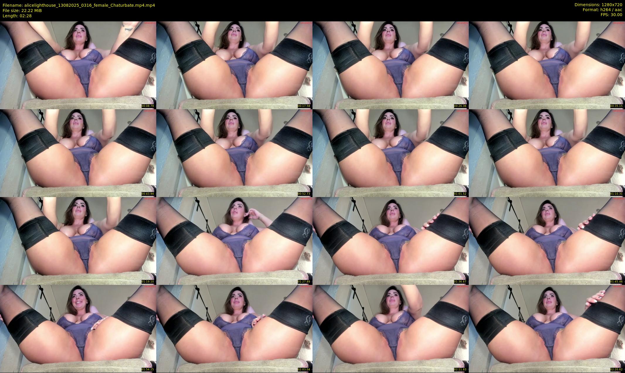 alicelighthouse — 3 minute Chaturbate female cam show recording, 720p, Aug 13, 2025