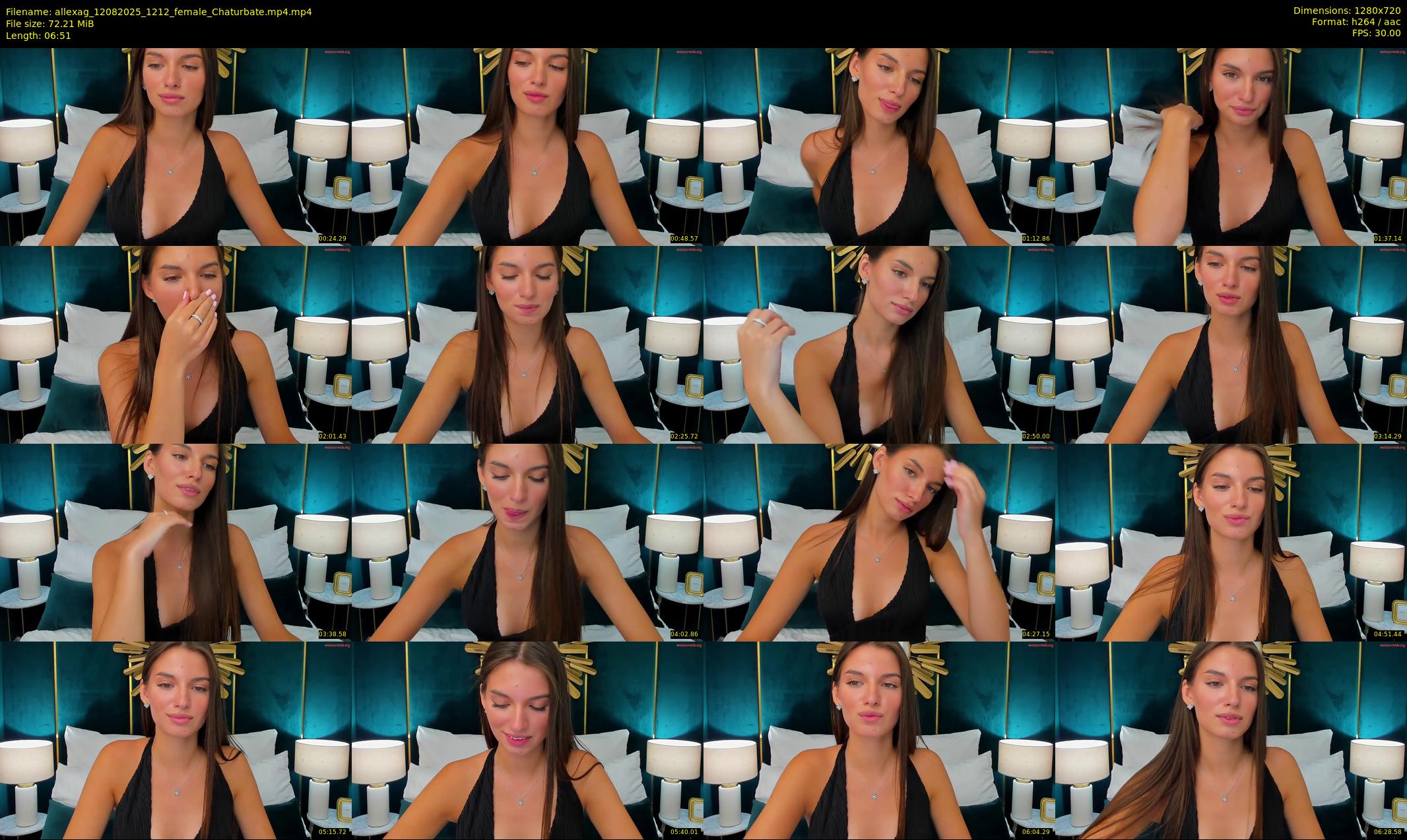 allexag — 7 minute Chaturbate female cam show recording, 720p, Aug 12, 2025