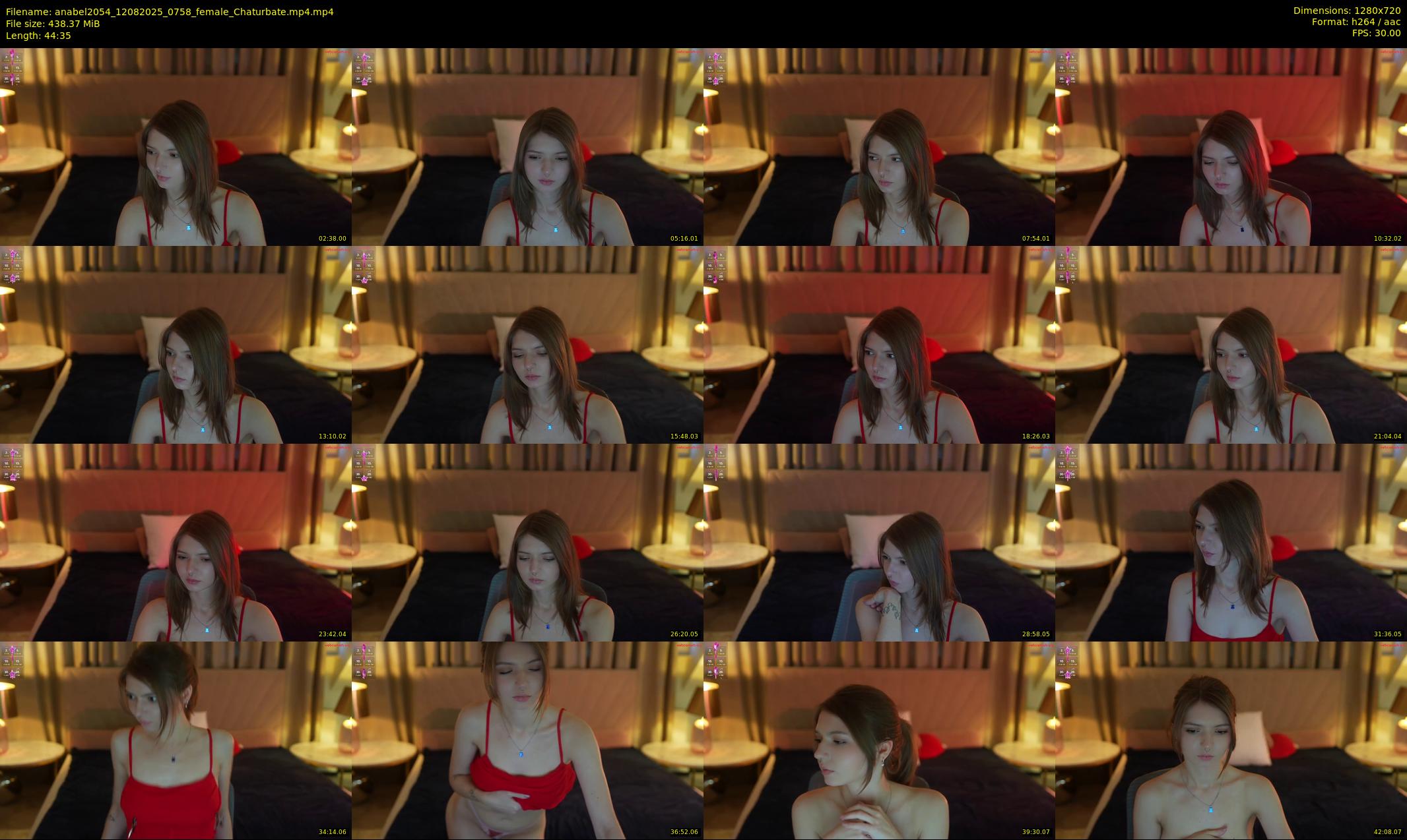 anabel2054 — 45 minute Chaturbate female cam show recording, 720p, Aug 12, 2025