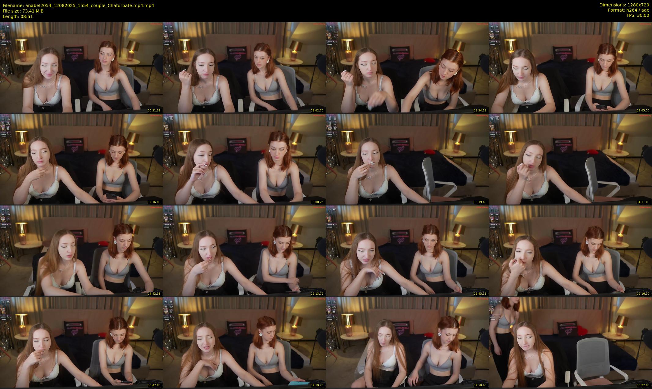 anabel2054 — 9 minute Chaturbate female cam show recording, 720p, Aug 12, 2025