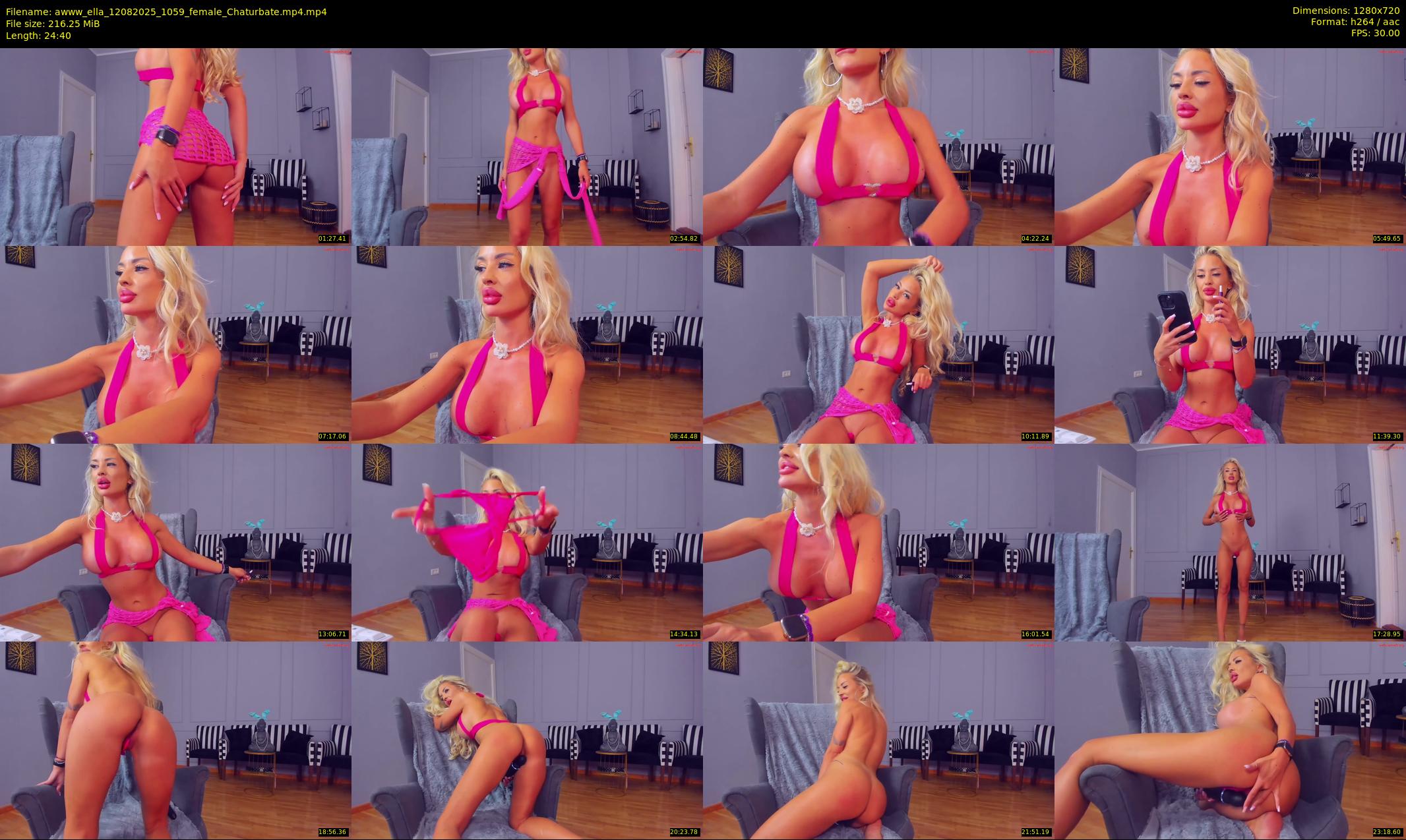 awww_ella — 25 minute Chaturbate female cam show recording, 720p, Aug 12, 2025