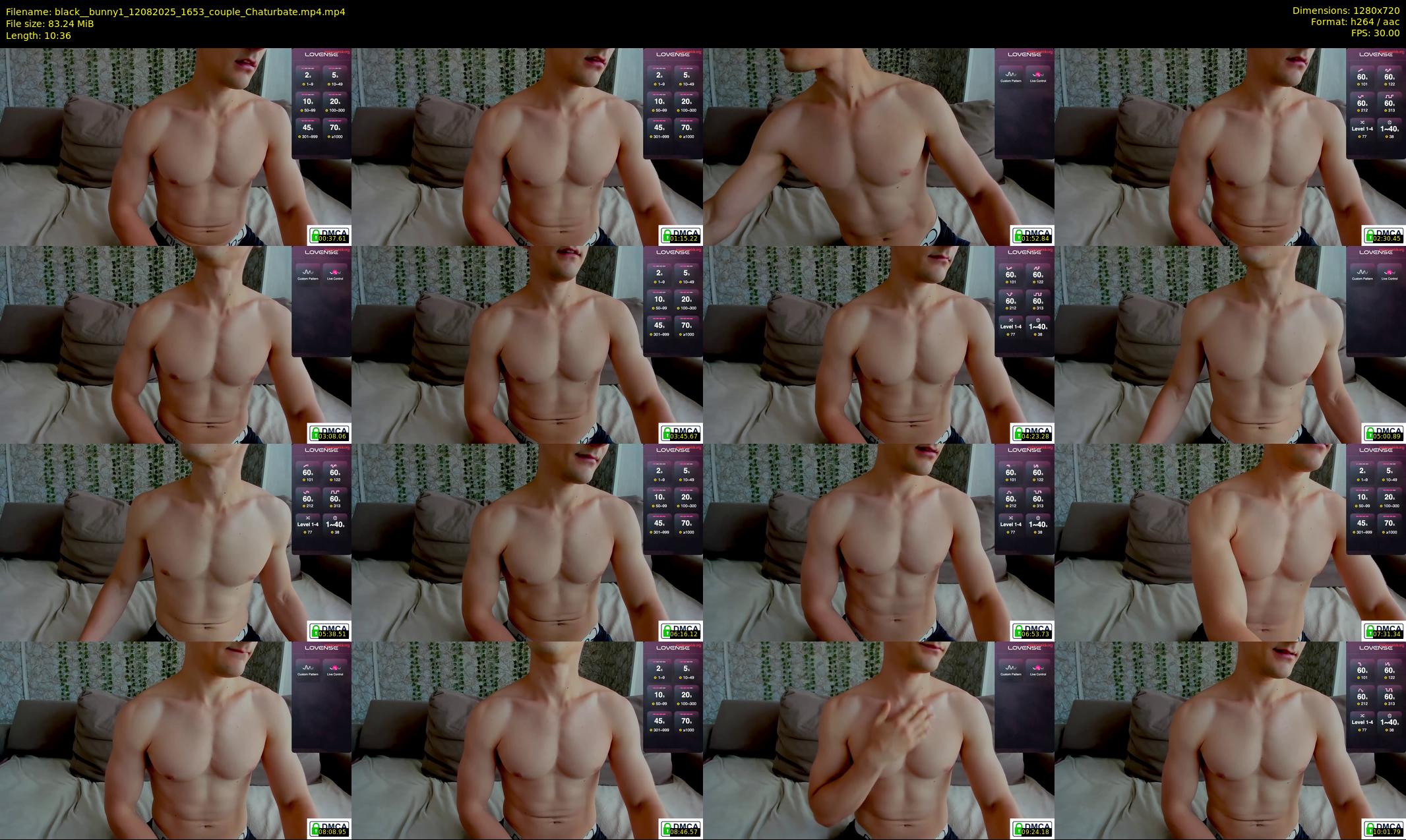 black__bunny1 — 11 minute Chaturbate couple cam show recording, 720p, Aug 12, 2025