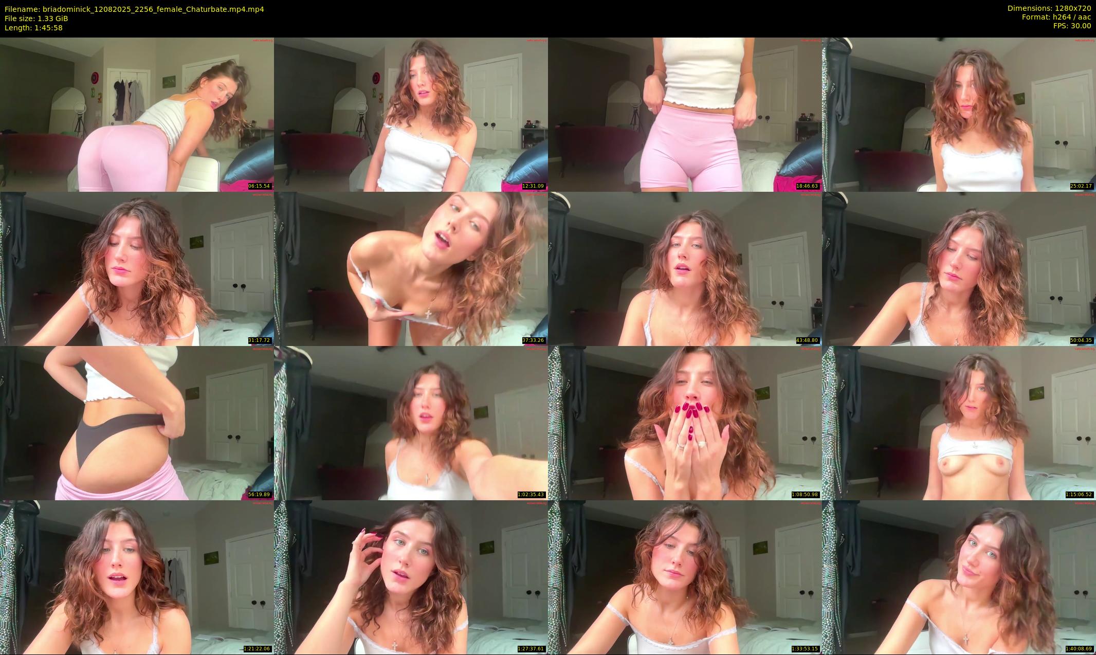 briadominick — 106 minute Chaturbate couple cam show recording, 720p, Aug 12, 2025