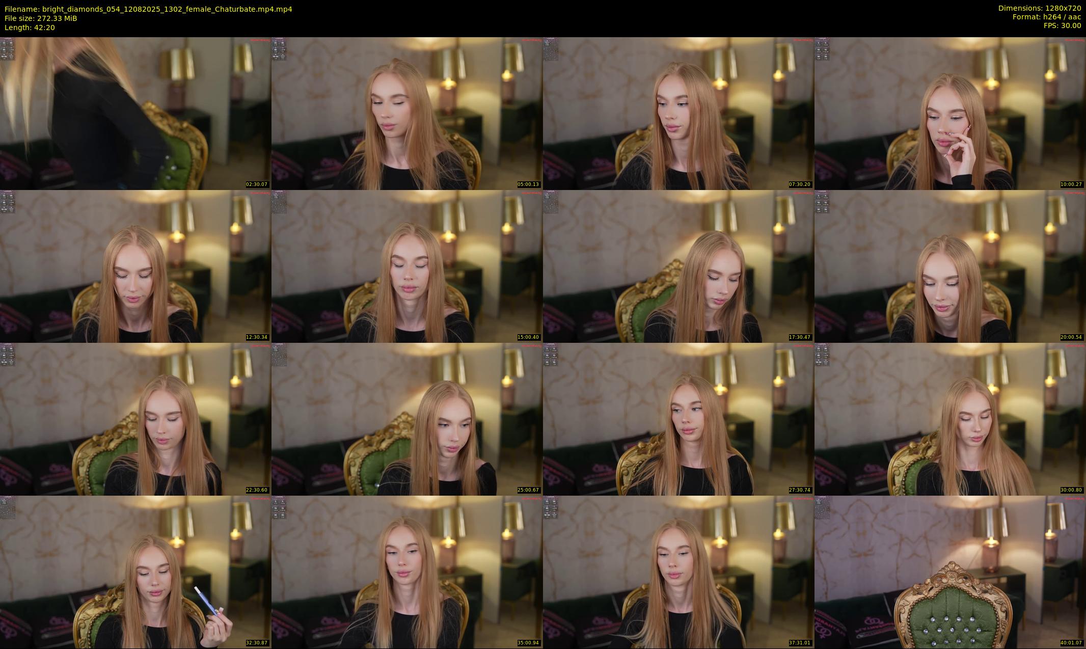 bright_diamonds_054 — 43 minute Chaturbate couple cam show recording, 720p, Aug 12, 2025