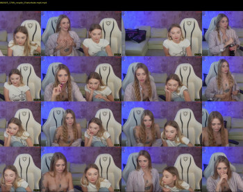 bright_diamonds_054 — 34 minute Chaturbate couple cam show recording, 720p, Aug 12, 2025