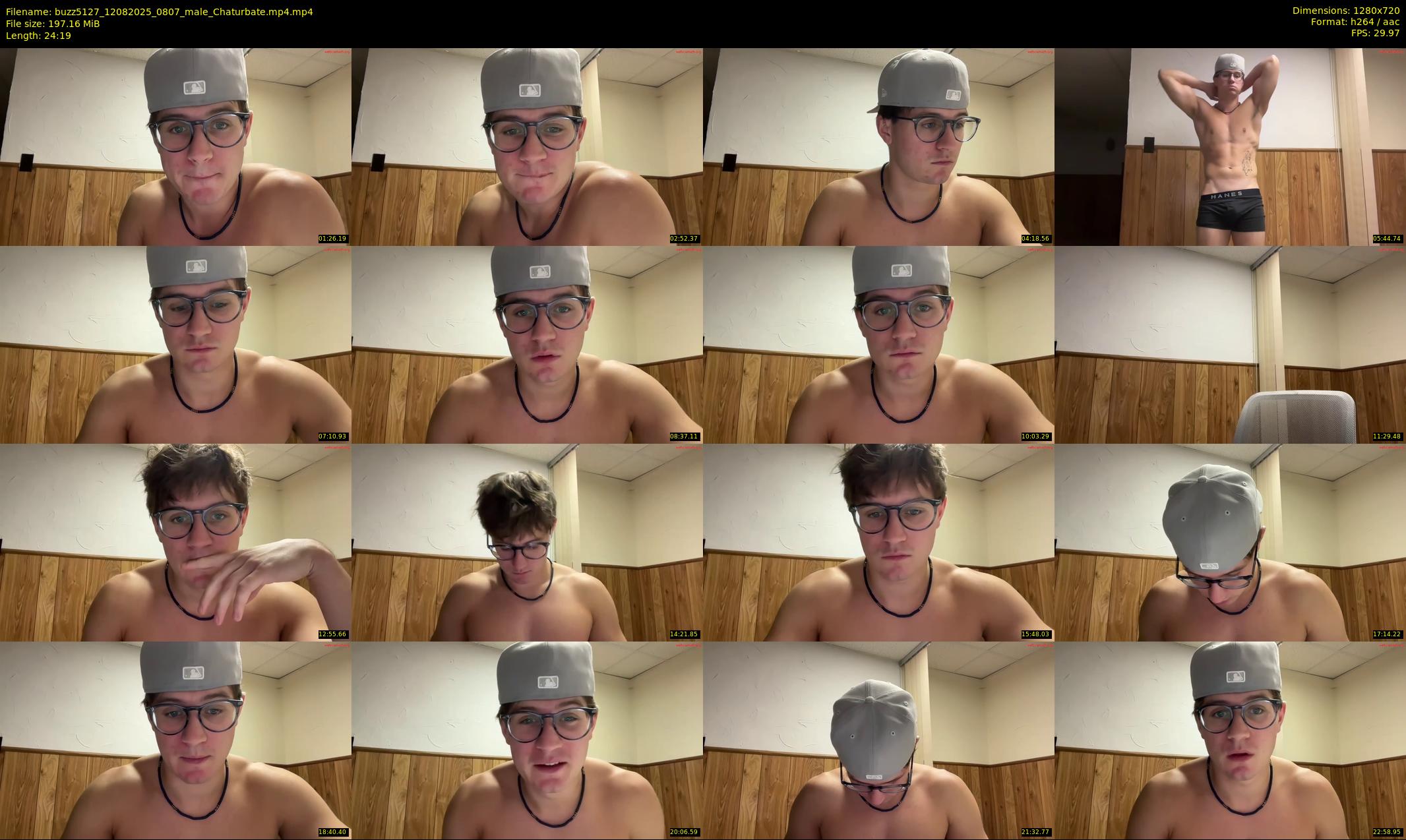 buzz5127 — 25 minute Chaturbate male cam show recording, 720p, Aug 12, 2025