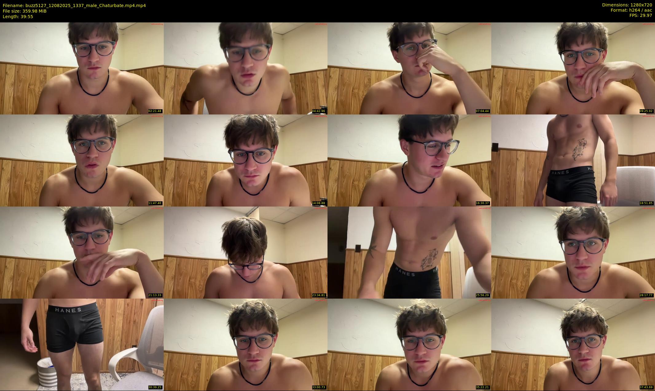 buzz5127 — 40 minute Chaturbate male cam show recording, 720p, Aug 12, 2025