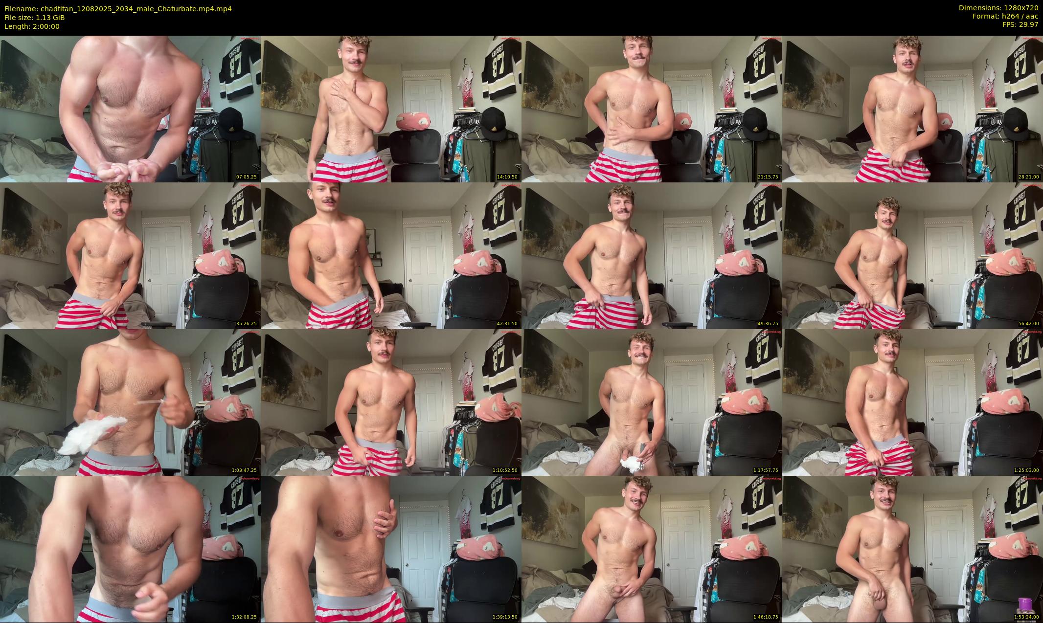 chadtitan — 120 minute Chaturbate male cam show recording, 720p, Aug 12, 2025