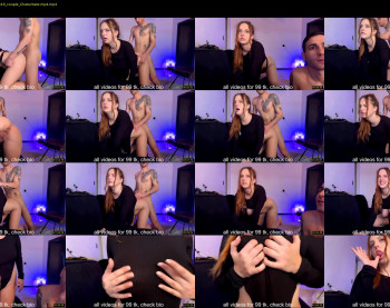 chaptertoo — 52 minute Chaturbate couple cam show recording, 720p, Aug 13, 2025