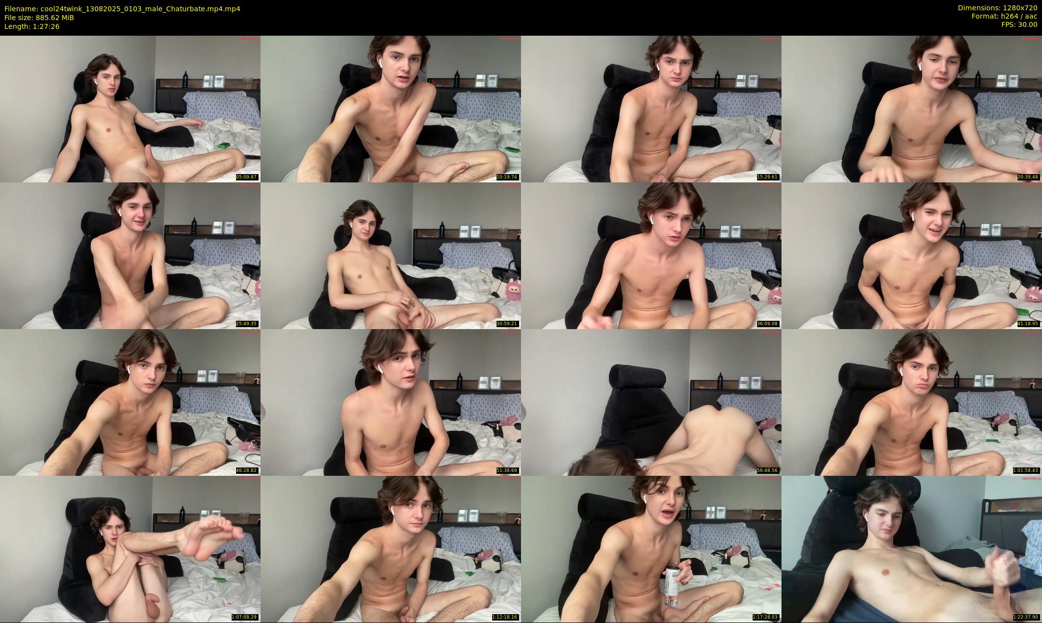 cool24twink — 88 minute Chaturbate male cam show recording, 720p, Aug 13, 2025