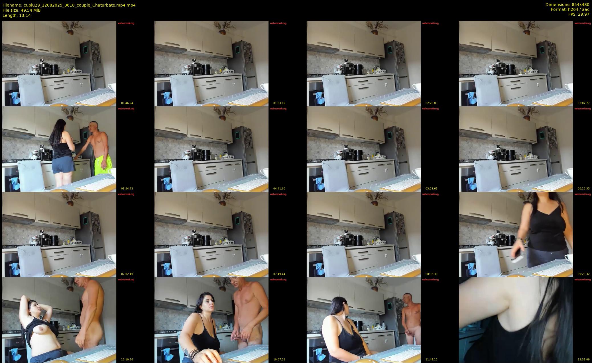 cuplu29 — 14 minute Chaturbate couple cam show recording, 480p, Aug 12, 2025