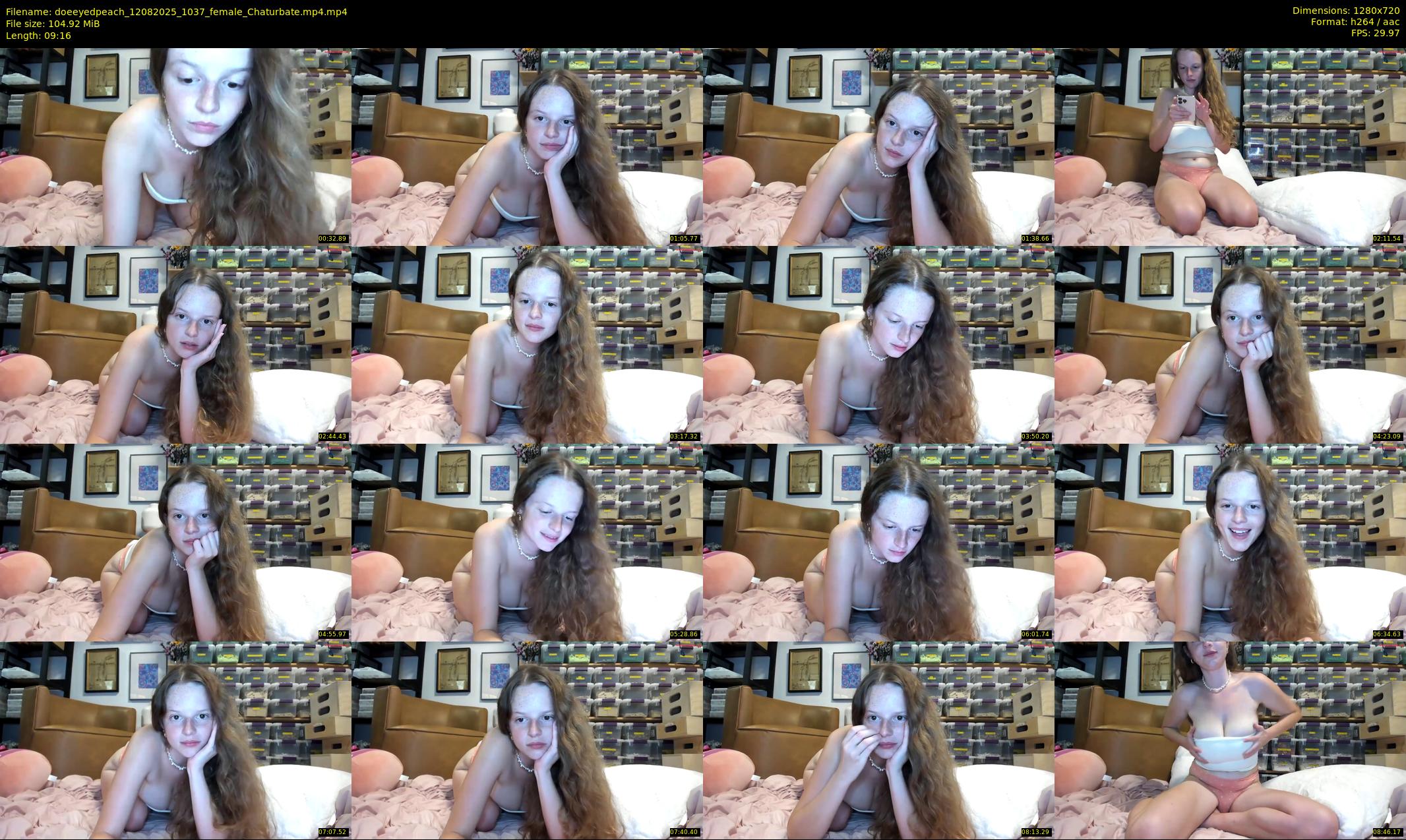 doeeyedpeach — 10 minute Chaturbate female cam show recording, 720p, Aug 12, 2025