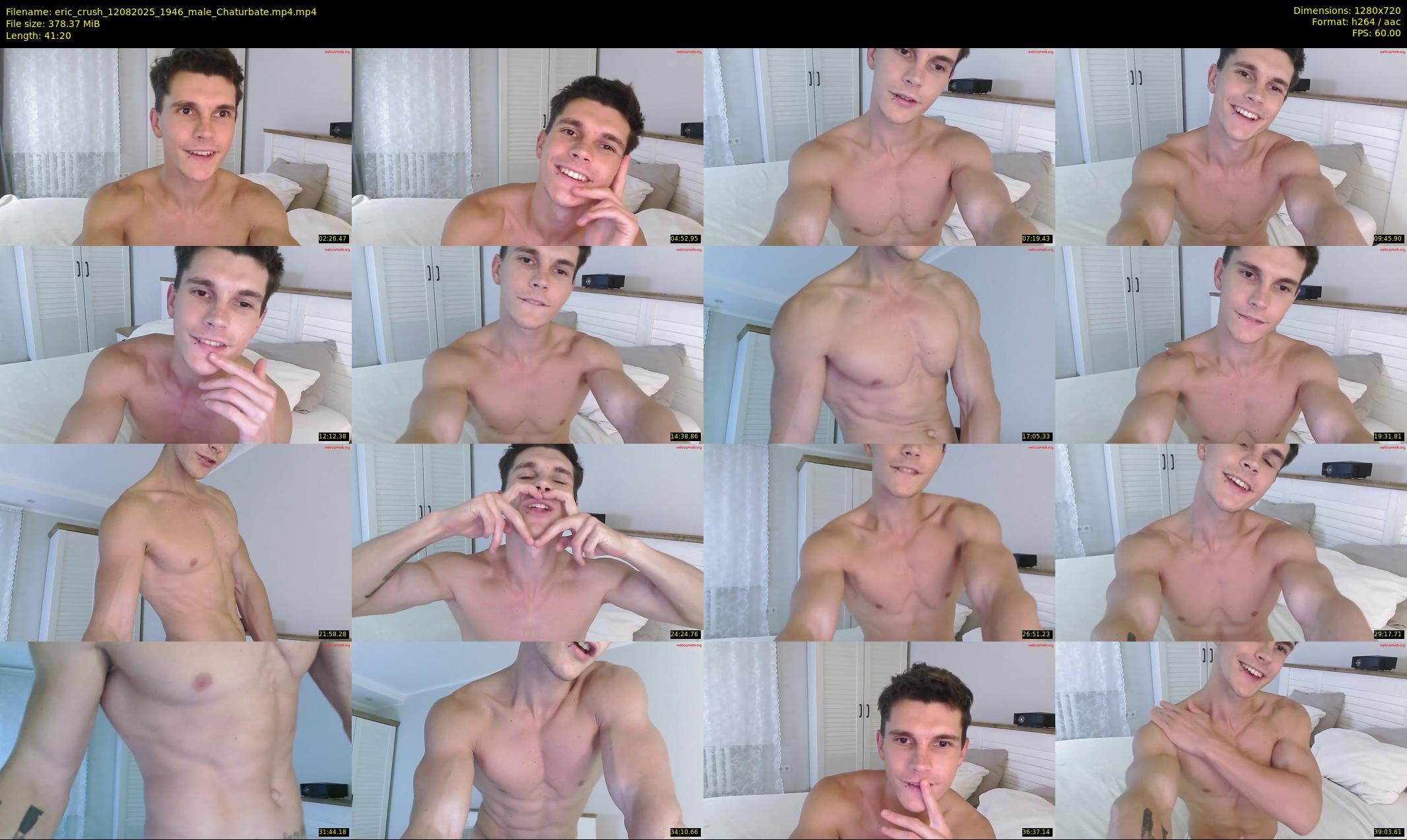 eric_crush — 42 minute Chaturbate male cam show recording, 720p, Aug 12, 2025