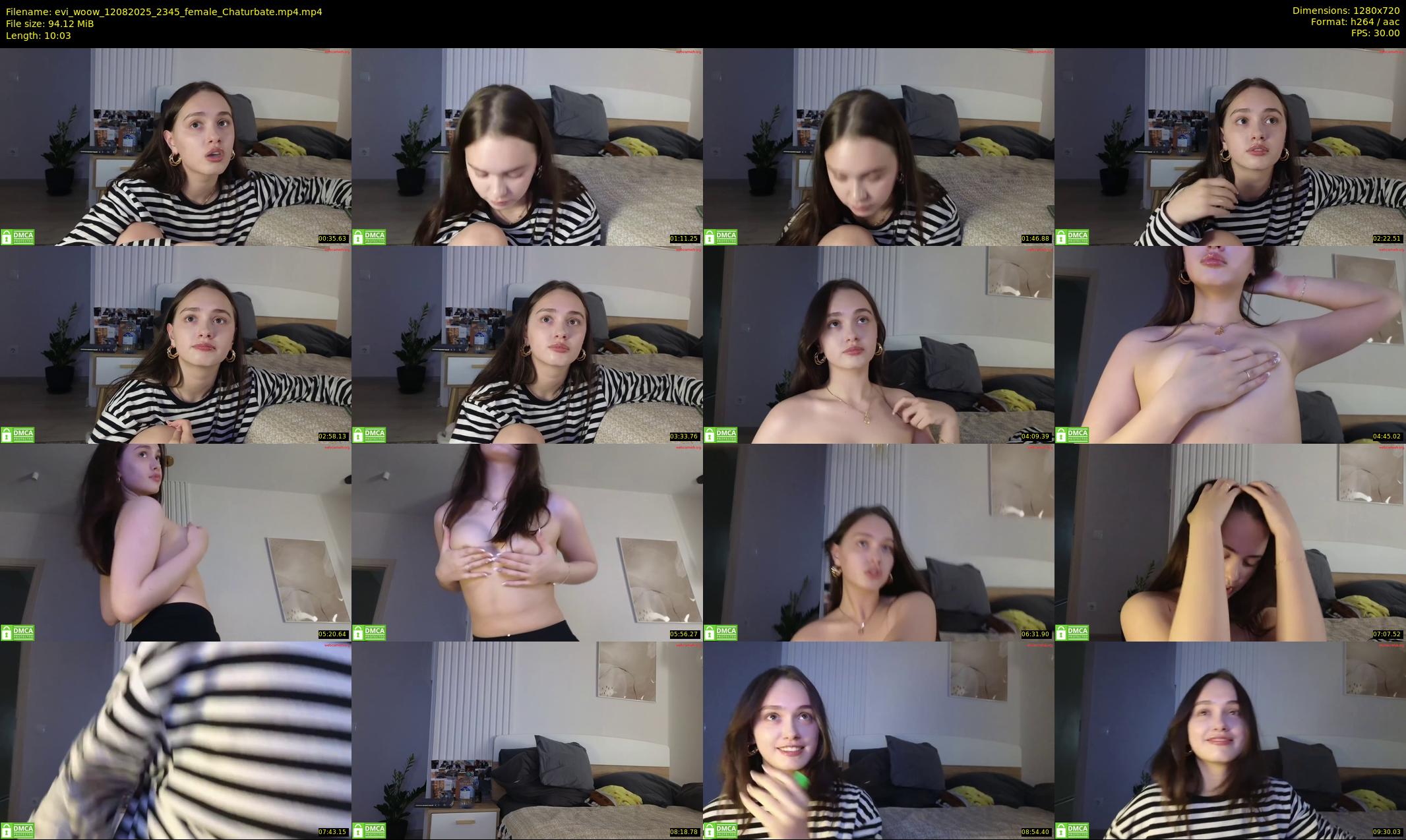 evi_woow — 11 minute Chaturbate female cam show recording, 720p, Aug 12, 2025