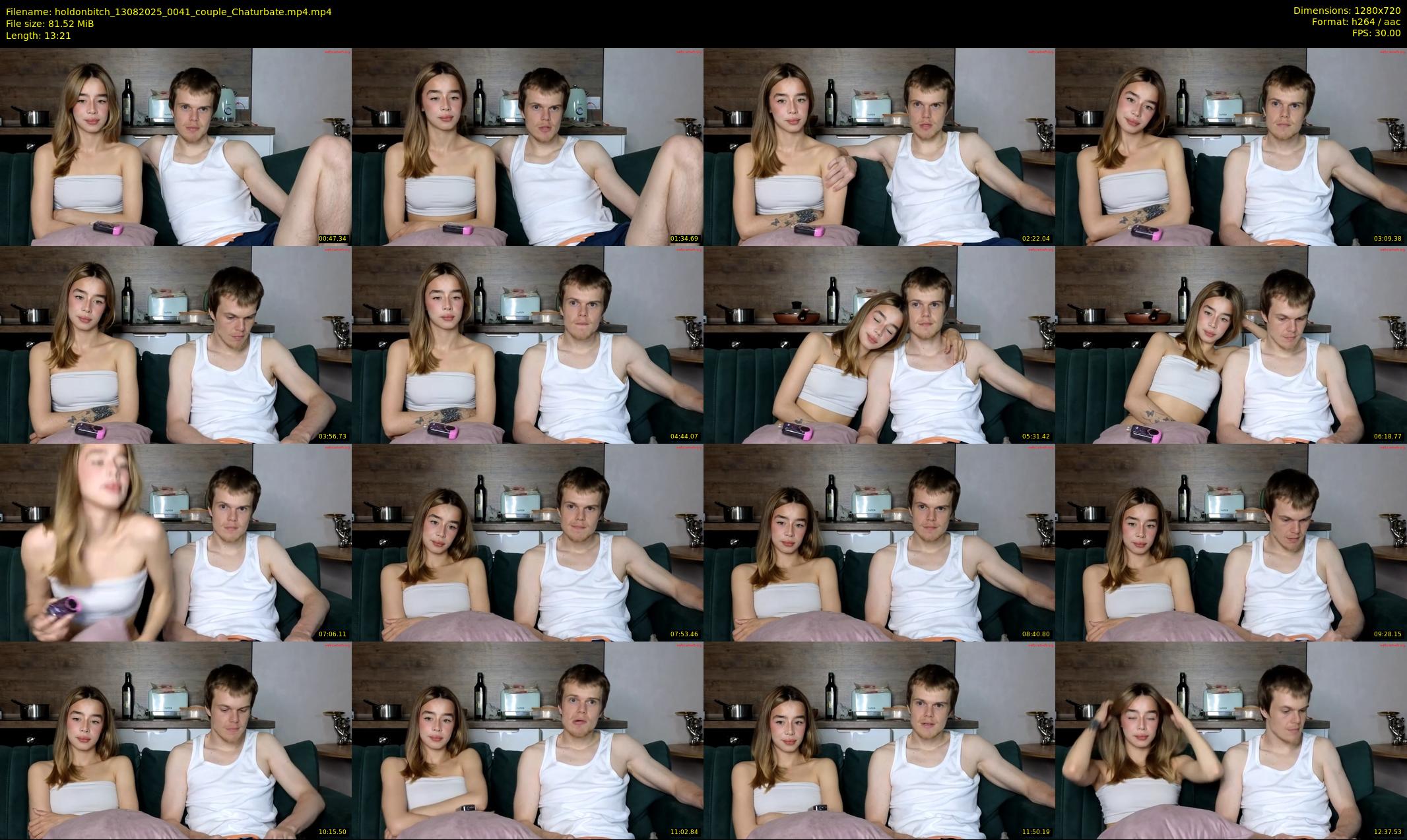 holdonbitch — 14 minute Chaturbate male cam show recording, 720p, Aug 13, 2025