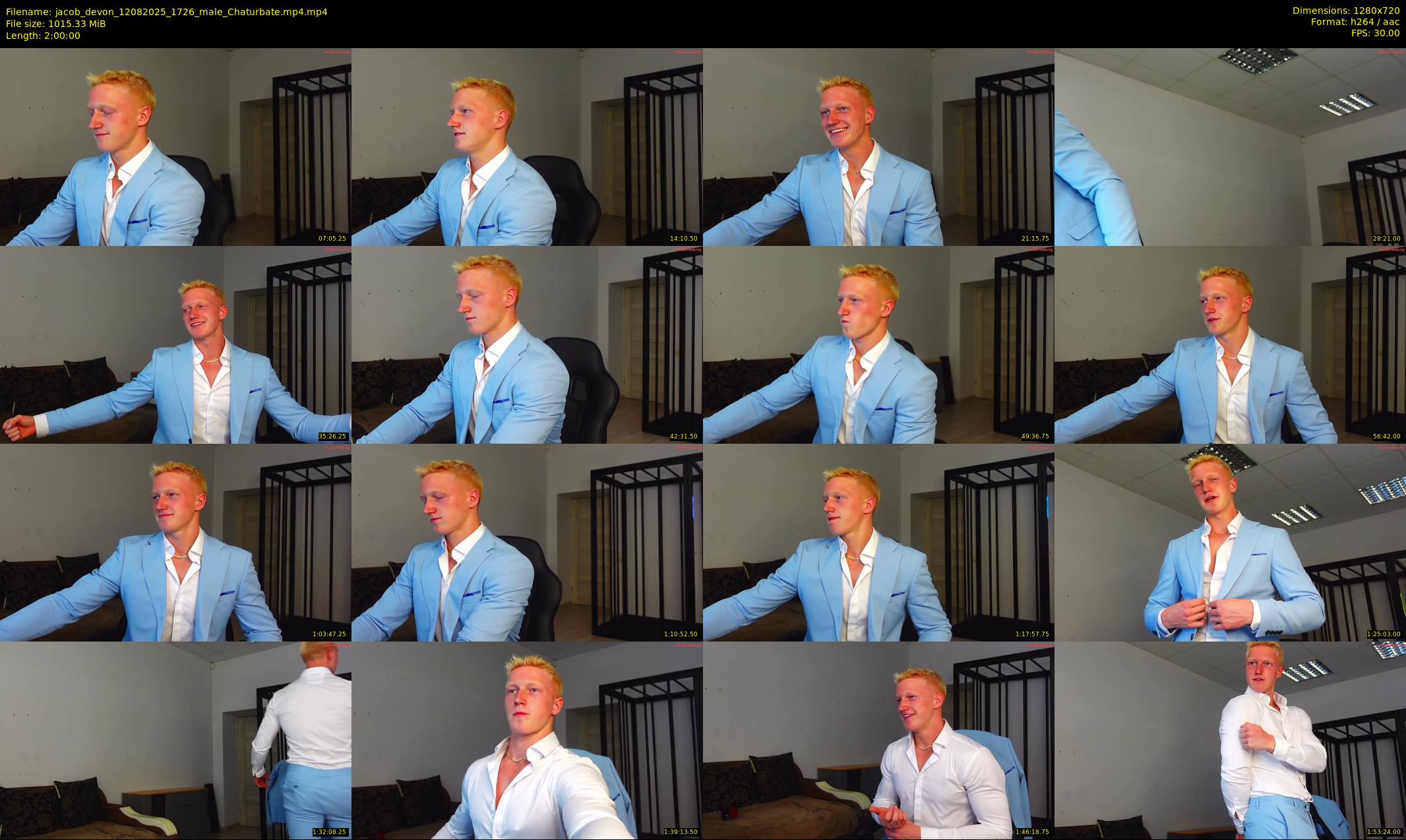jacob_devon — 120 minute Chaturbate male cam show recording, 720p, Aug 12, 2025