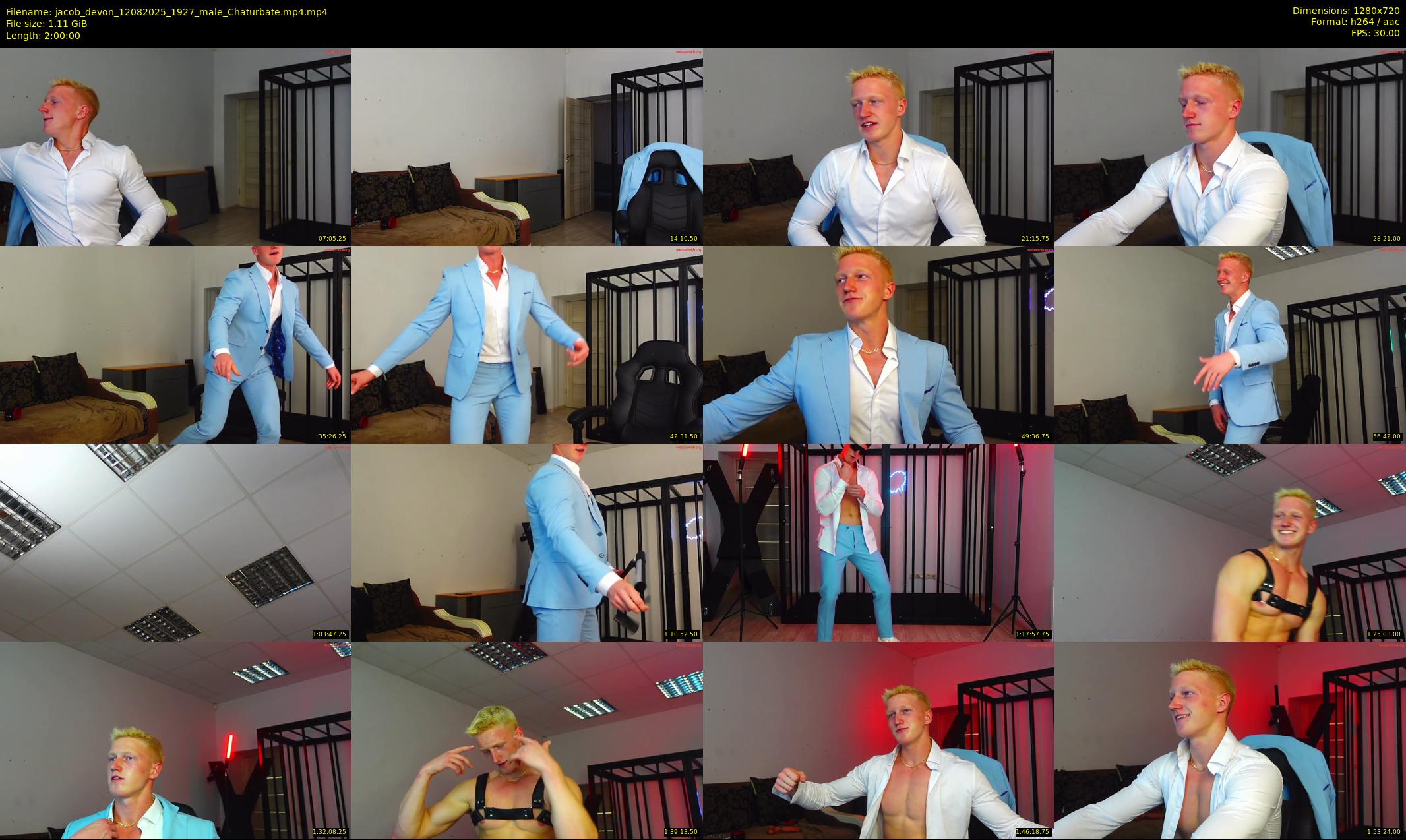 jacob_devon — 120 minute Chaturbate male cam show recording, 720p, Aug 12, 2025