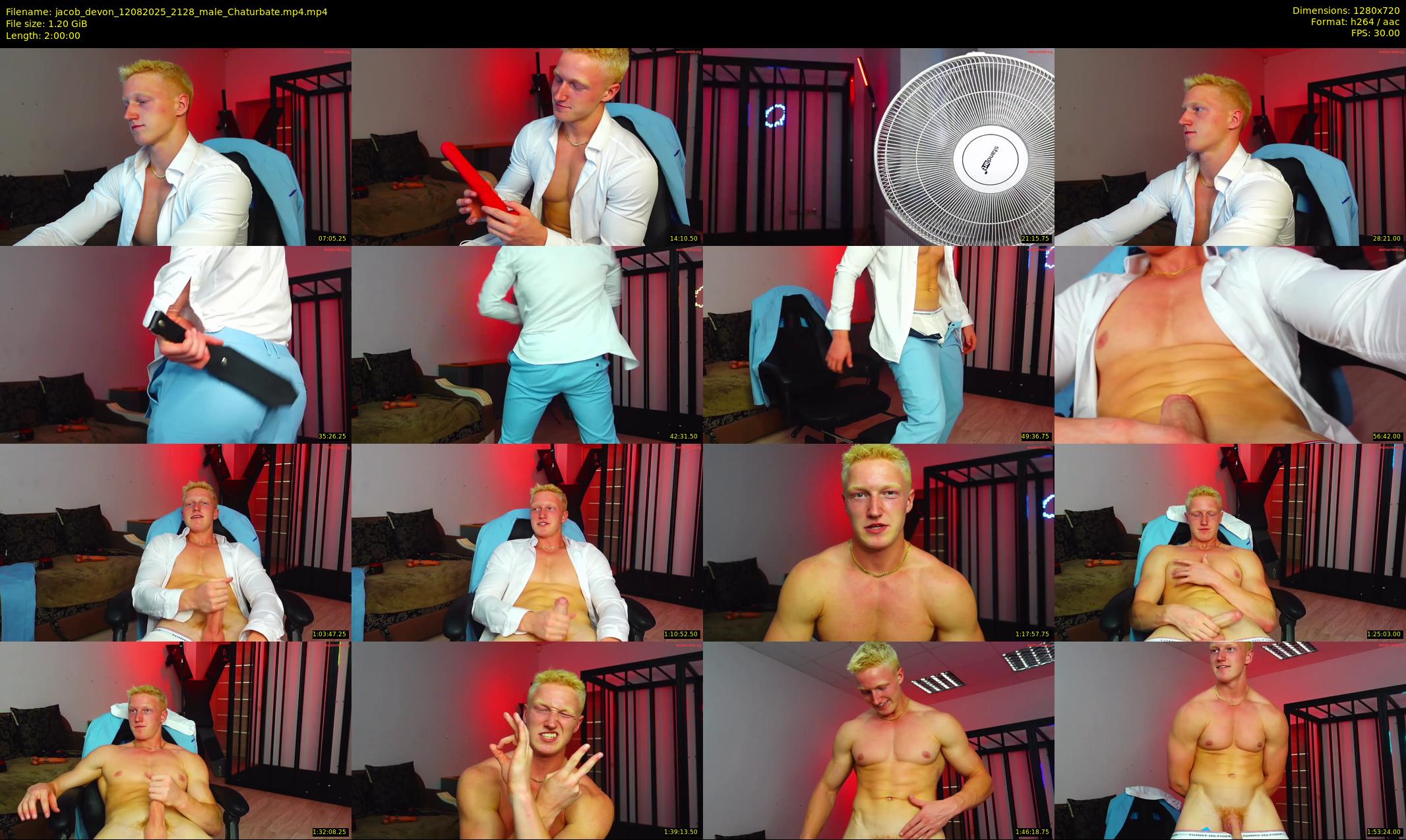 jacob_devon — 120 minute Chaturbate male cam show recording, 720p, Aug 12, 2025