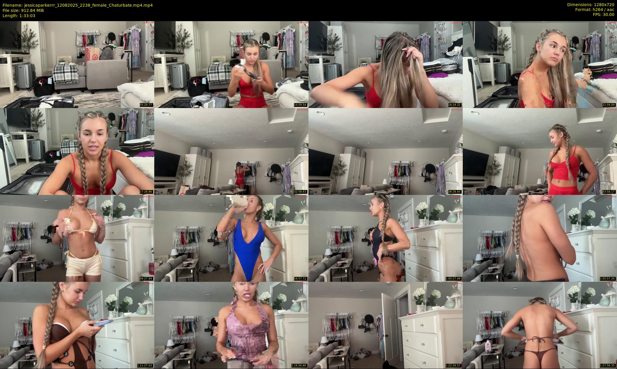 jessicaparkerrr — 94 minute Chaturbate female cam show recording, 720p, Aug 12, 2025