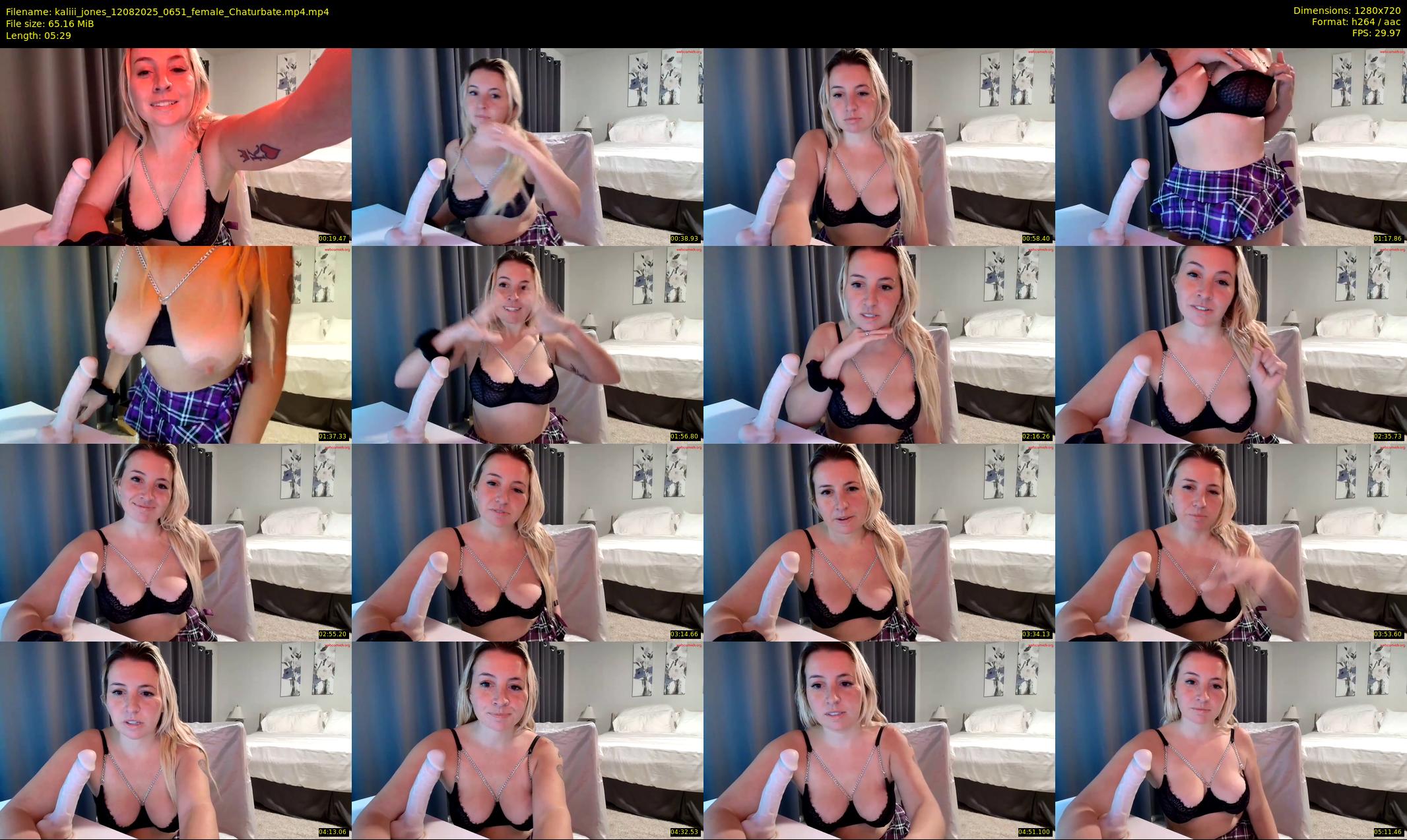 kaliii_jones — 6 minute Chaturbate female cam show recording, 720p, Aug 12, 2025
