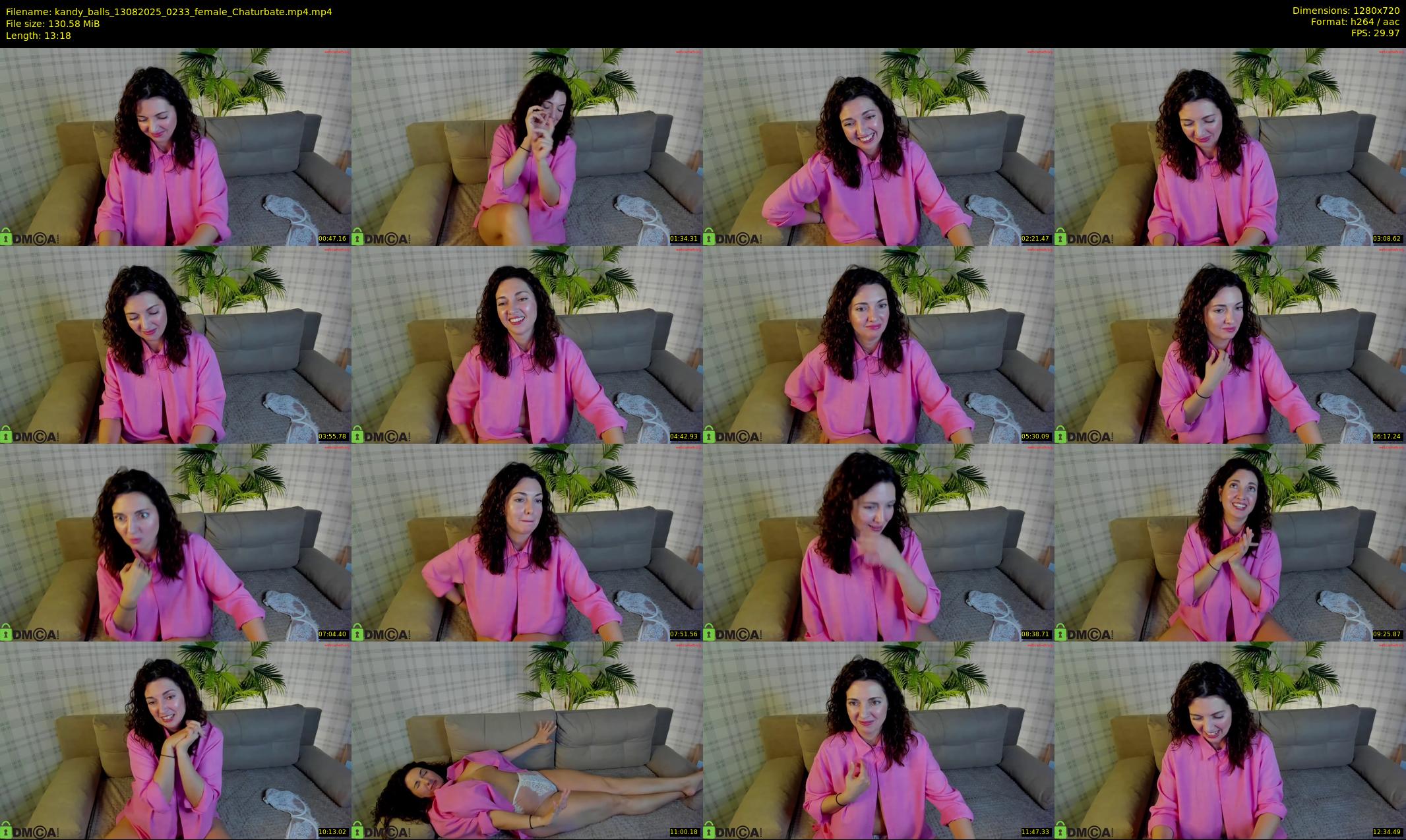 kandy_balls — 14 minute Chaturbate female cam show recording, 720p, Aug 13, 2025