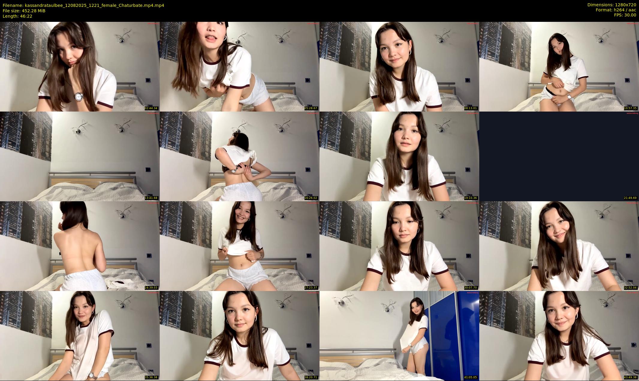 kassandrataulbee — 47 minute Chaturbate female cam show recording, 720p, Aug 12, 2025