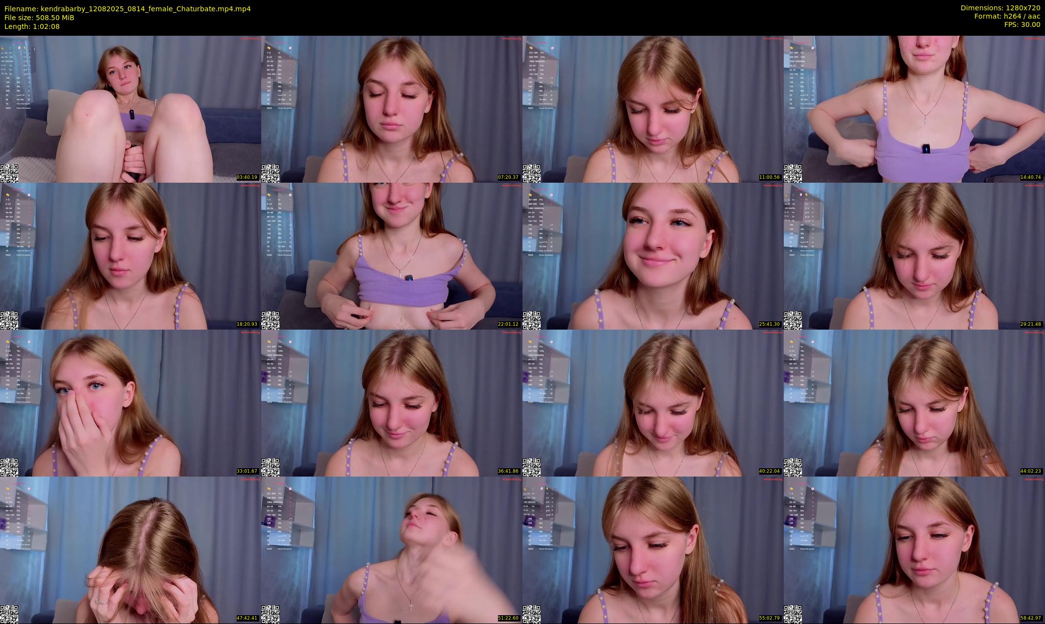 kendrabarby — 63 minute Chaturbate female cam show recording, 720p, Aug 12, 2025
