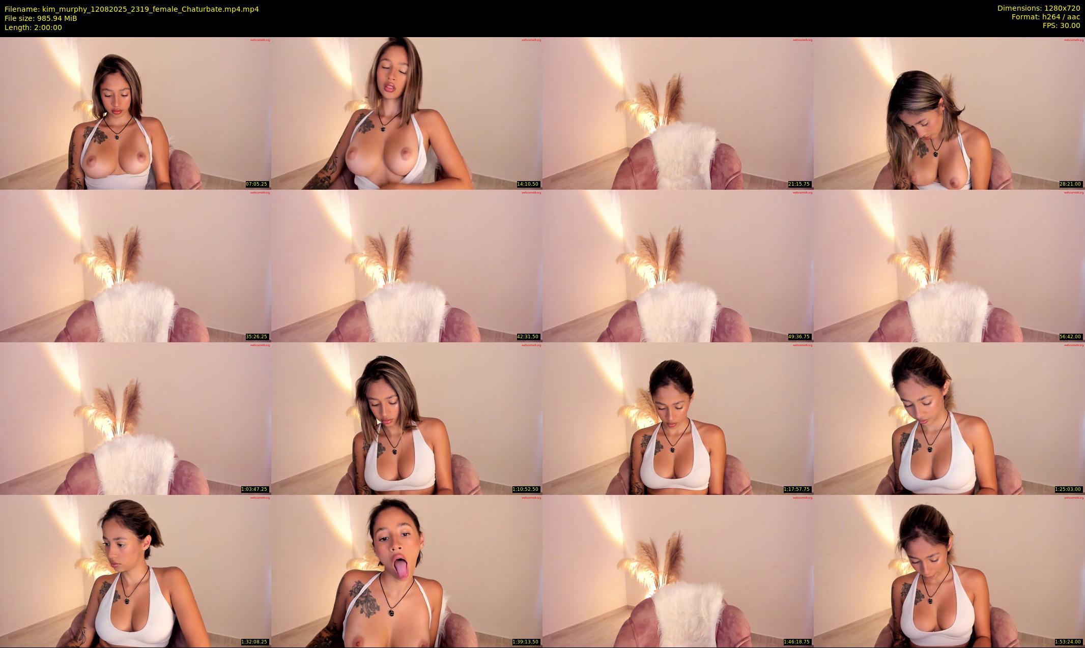 kim_murphy — 120 minute Chaturbate female cam show recording, 720p, Aug 12, 2025