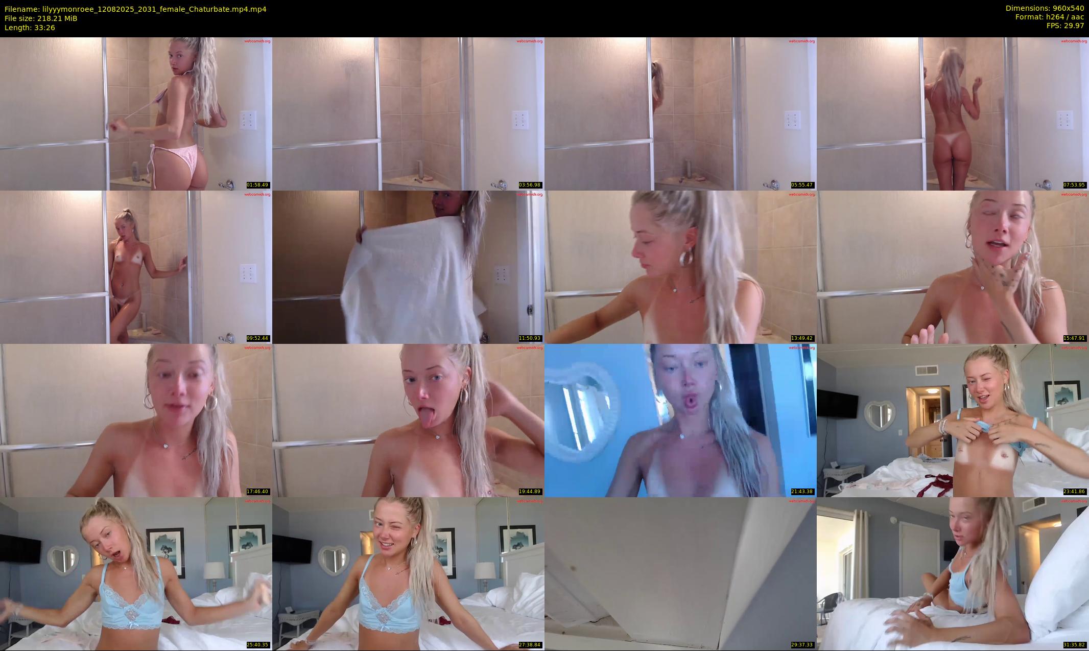 lilyyymonroee — 34 minute Chaturbate female cam show recording, 480p, Aug 12, 2025