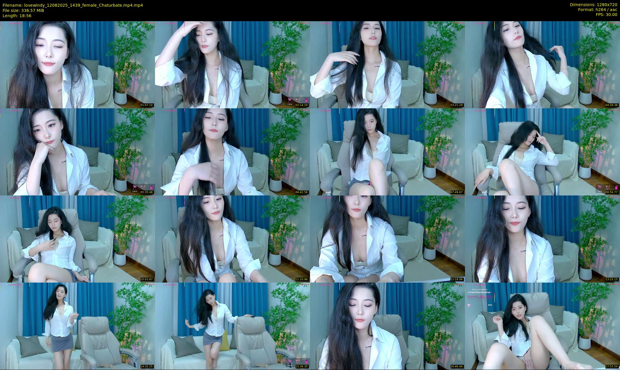 lovewindy — 19 minute Chaturbate female cam show recording, 720p, Aug 12, 2025