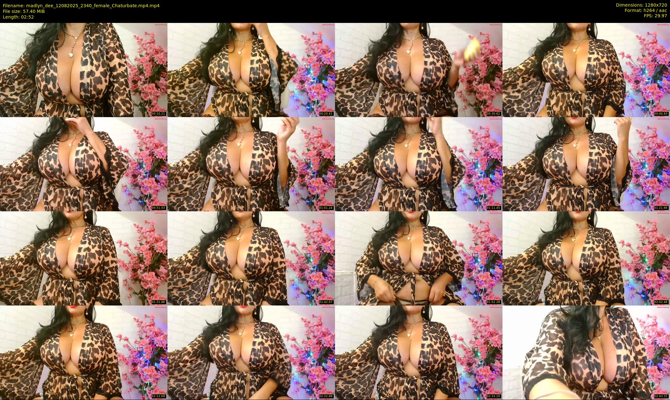 madlyn_dee — 3 minute Chaturbate female cam show recording, 720p, Aug 12, 2025