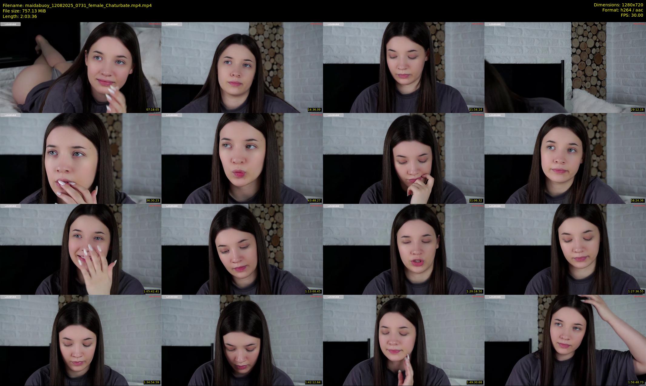 maidabuoy — 124 minute Chaturbate female cam show recording, 720p, Aug 12, 2025