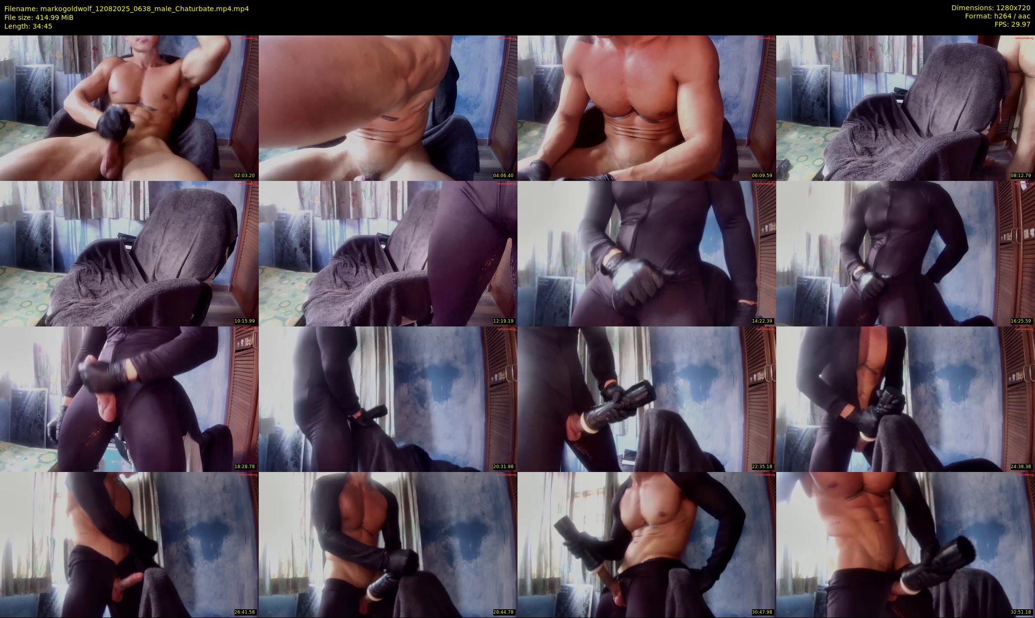 markogoldwolf — 35 minute Chaturbate male cam show recording, 720p, Aug 12, 2025