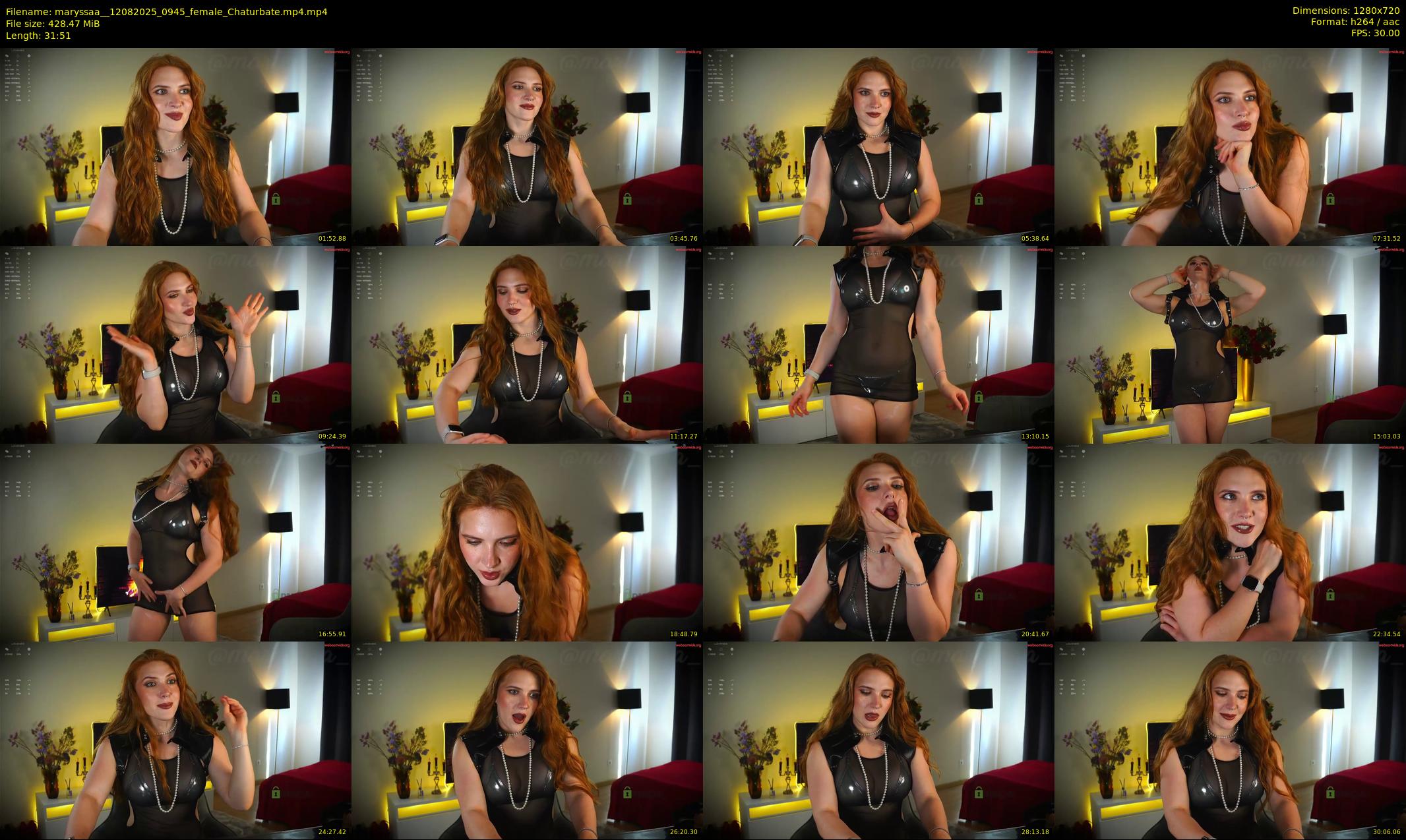 maryssaa_ — 32 minute Chaturbate female cam show recording, 720p, Aug 12, 2025