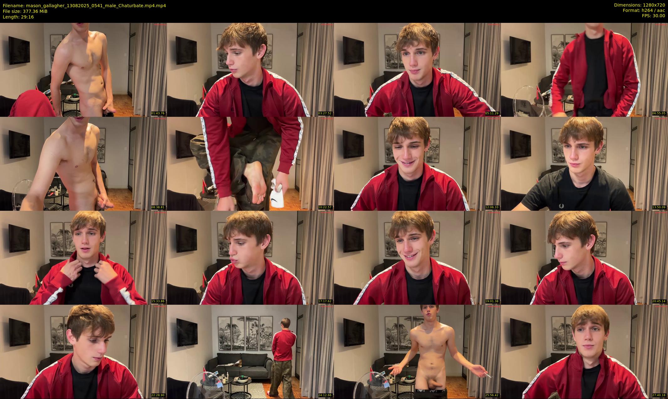 mason_gallagher — 30 minute Chaturbate male cam show recording, 720p, Aug 13, 2025