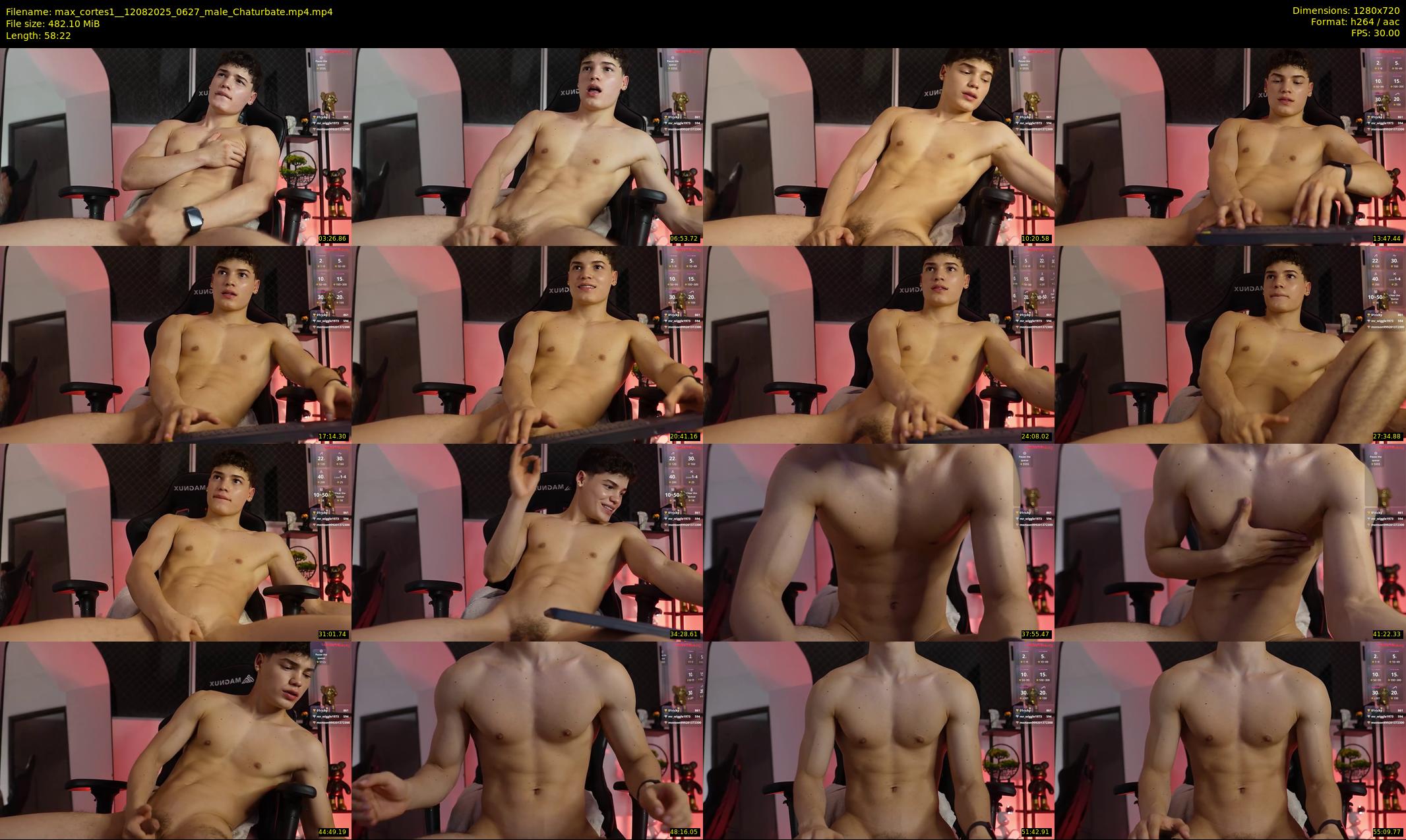 max_cortes1_ — 59 minute Chaturbate male cam show recording, 720p, Aug 12, 2025
