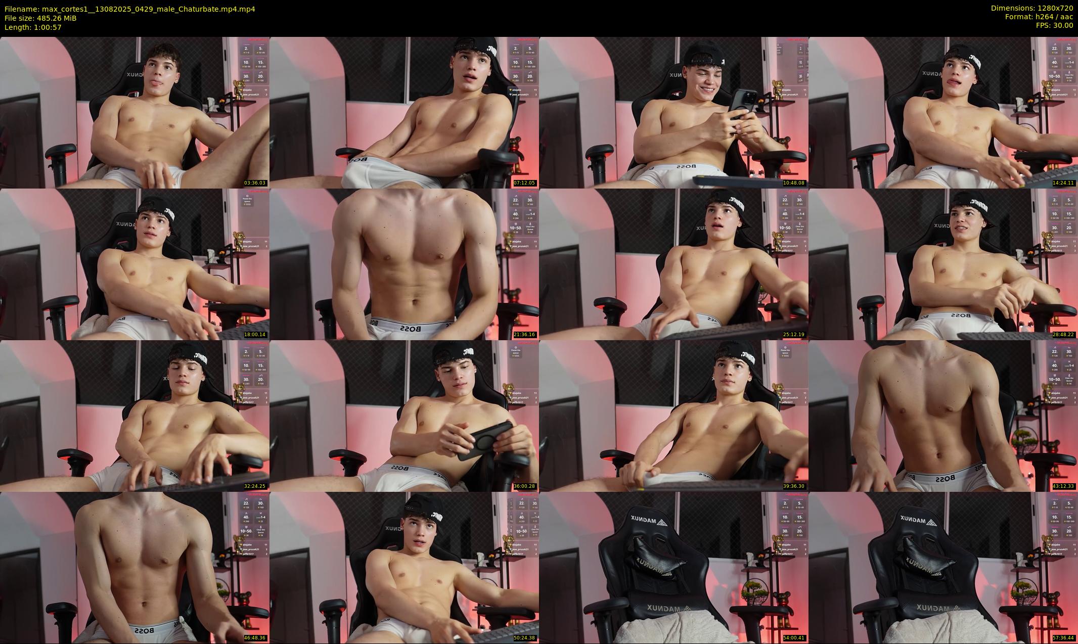 max_cortes1_ — 61 minute Chaturbate male cam show recording, 720p, Aug 13, 2025