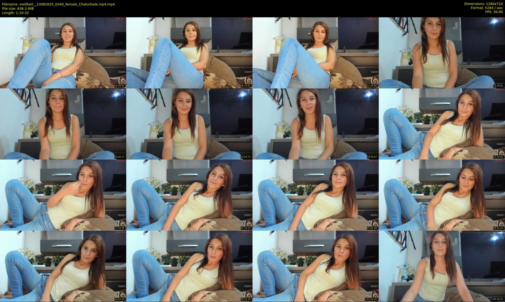 mellbell_ — 71 minute Chaturbate female cam show recording, 720p, Aug 13, 2025