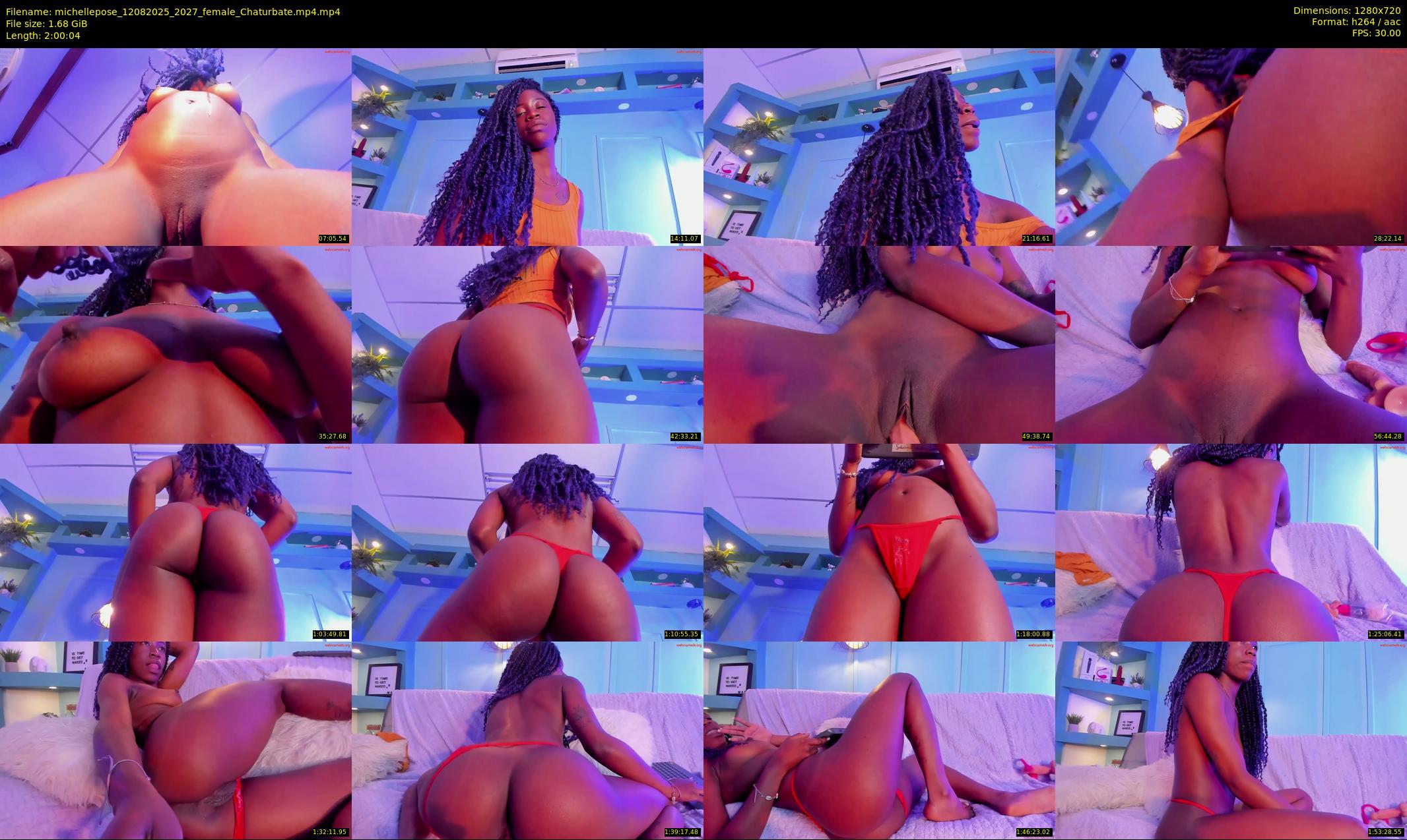 michellepose — 121 minute Chaturbate female cam show recording, 720p, Aug 12, 2025