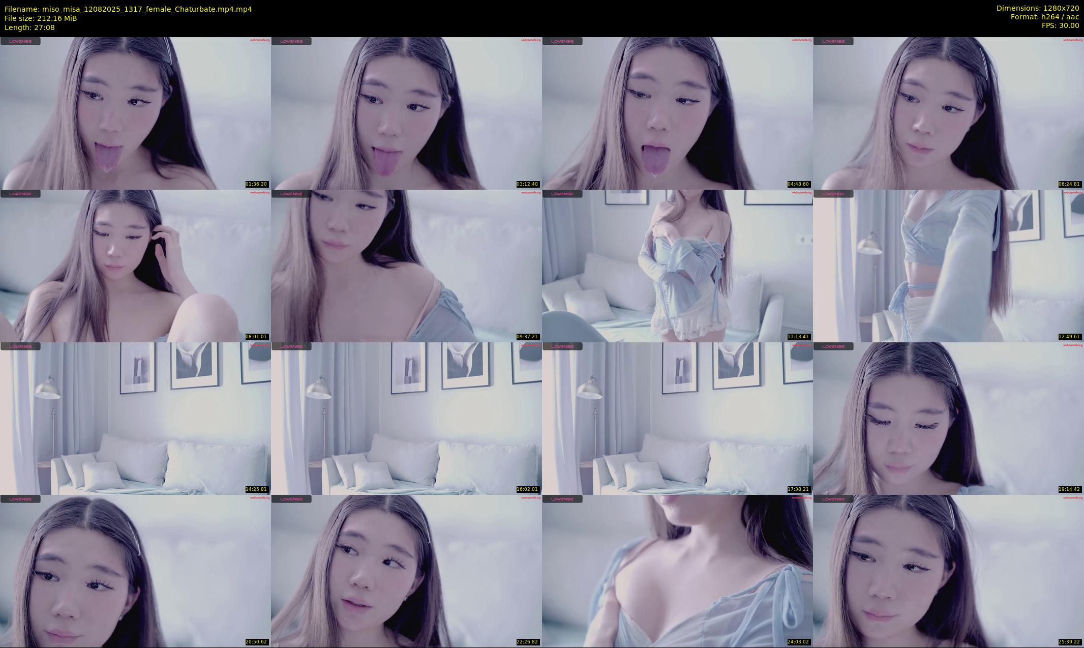 miso_misa — 28 minute Chaturbate female cam show recording, 720p, Aug 12, 2025