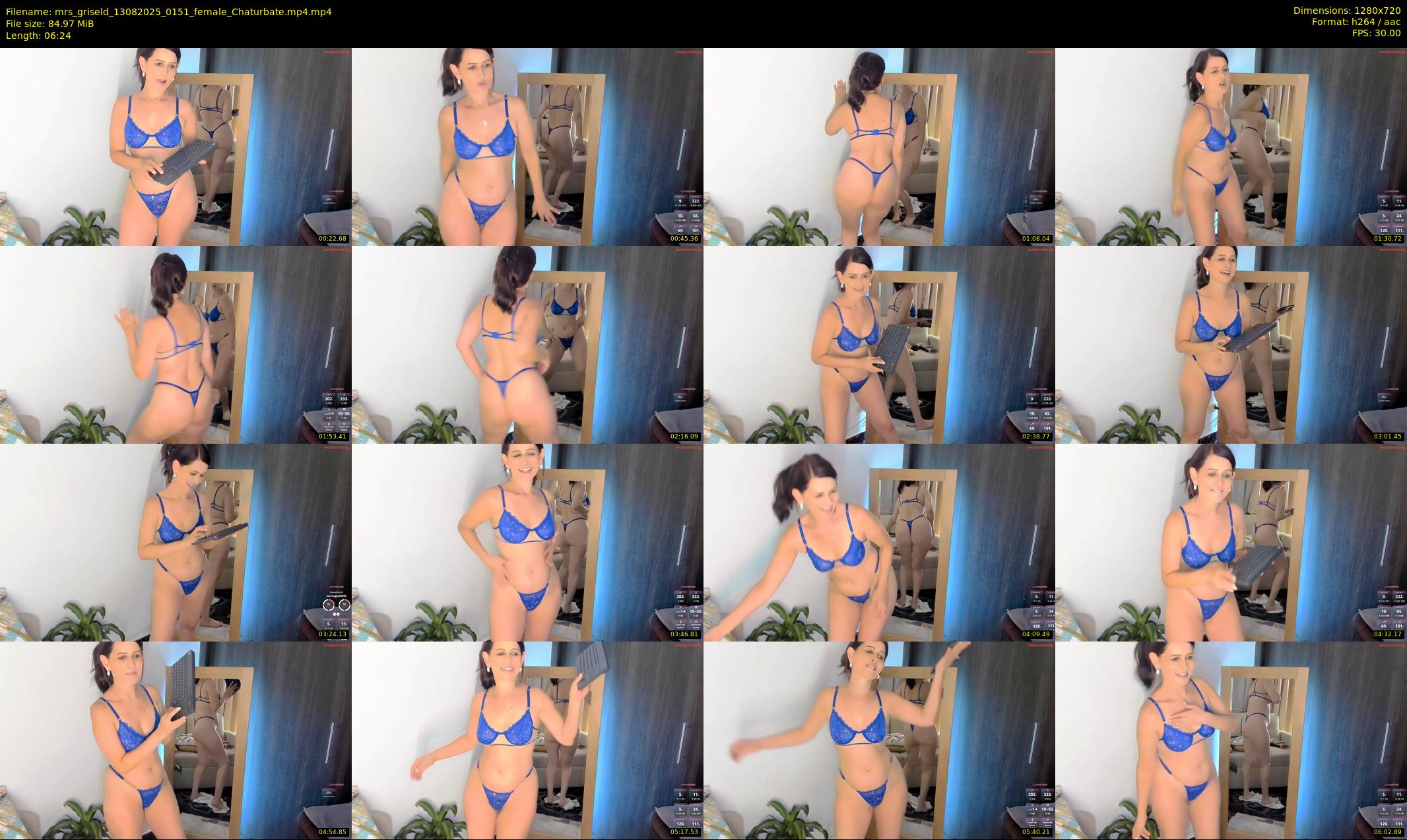 mrs_griseld — 7 minute Chaturbate female cam show recording, 720p, Aug 13, 2025