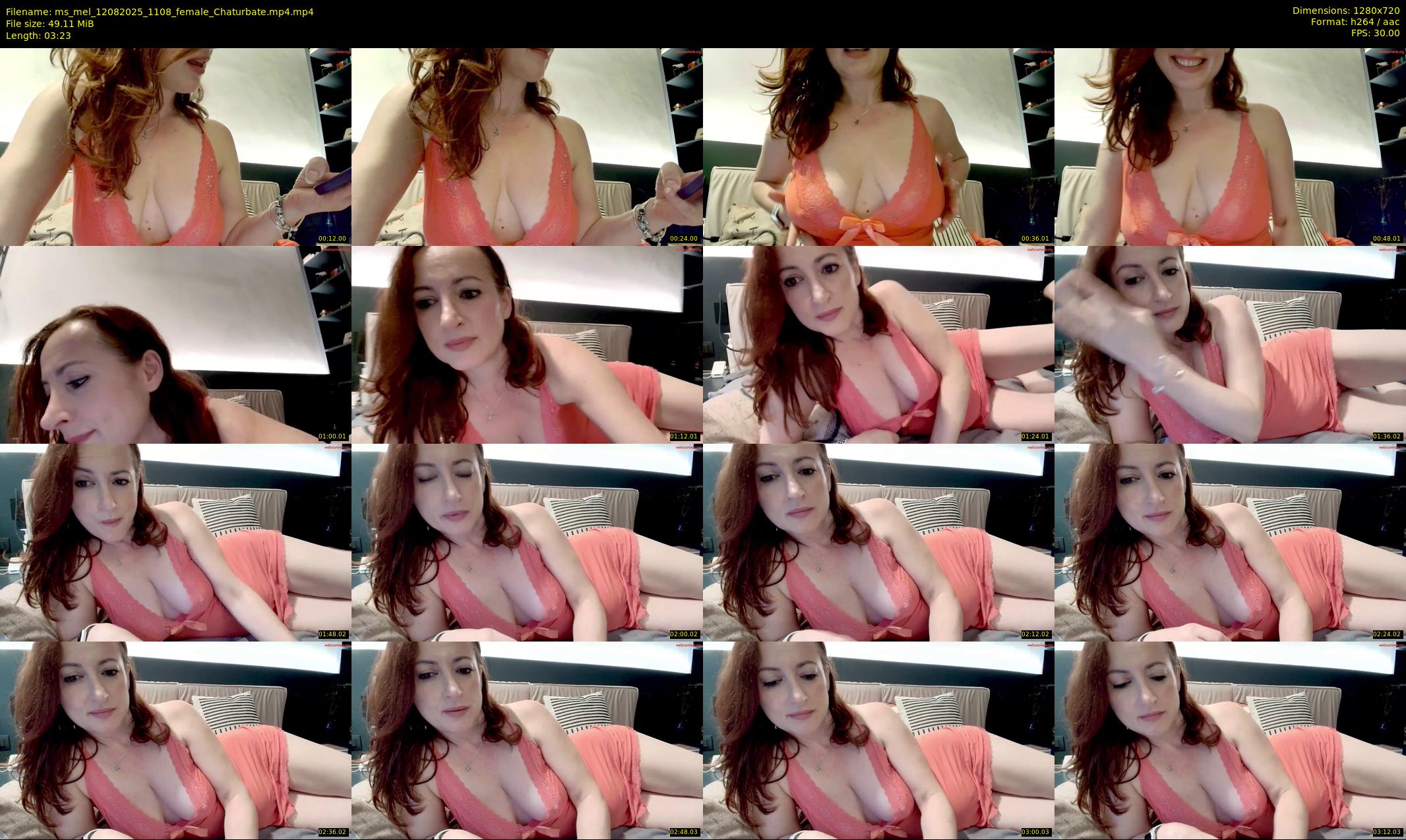 ms_mel — 4 minute Chaturbate female cam show recording, 720p, Aug 12, 2025